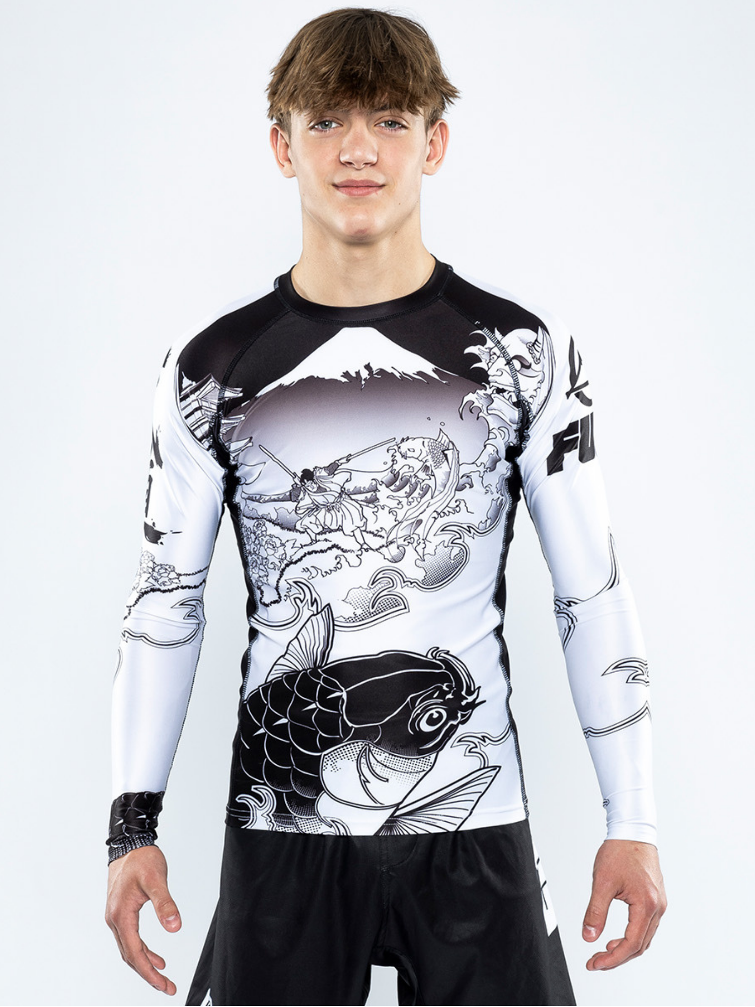 FUJI SAKANA Long Sleeve Rashguard