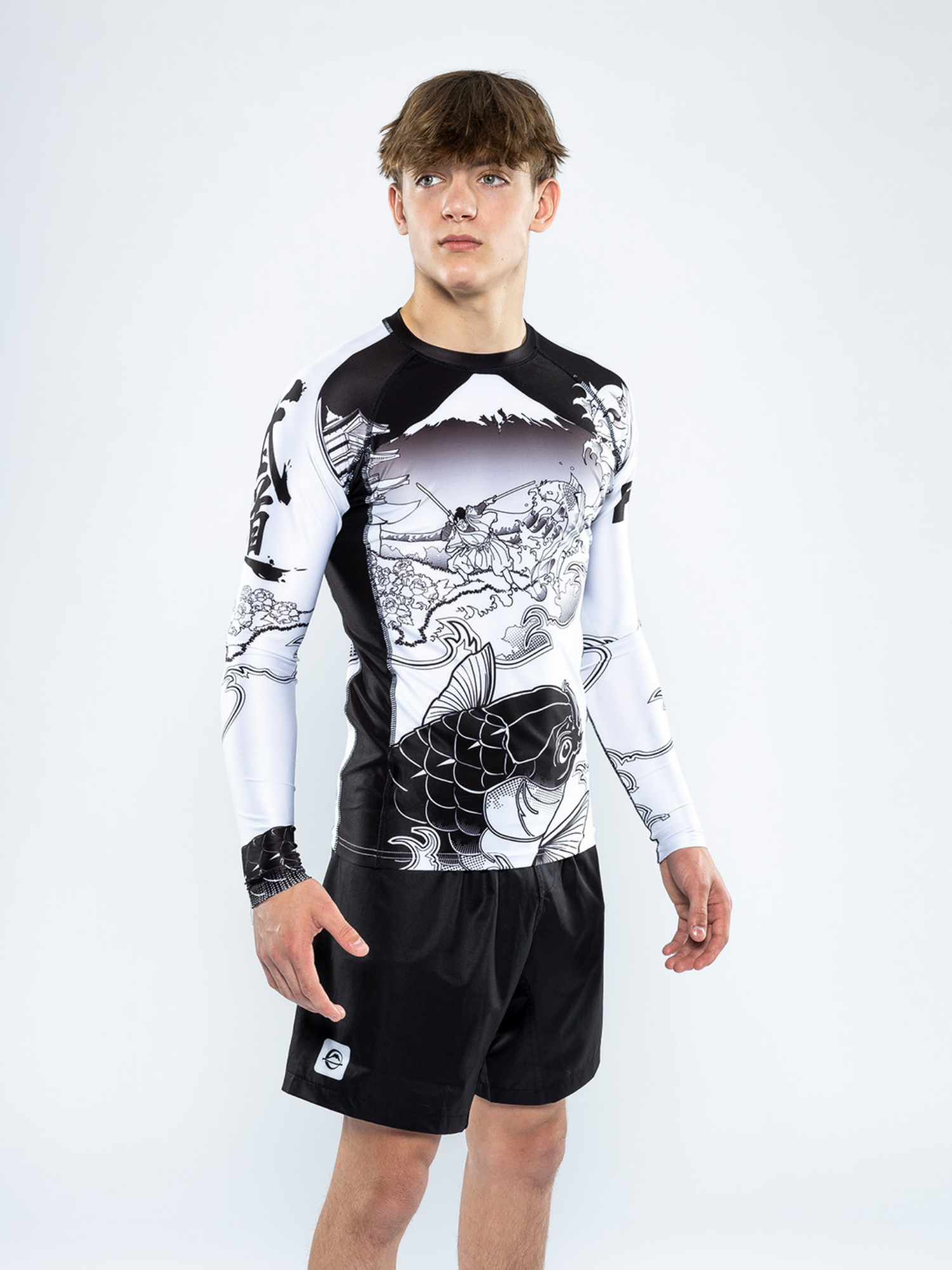 FUJI SAKANA Long Sleeve Rashguard