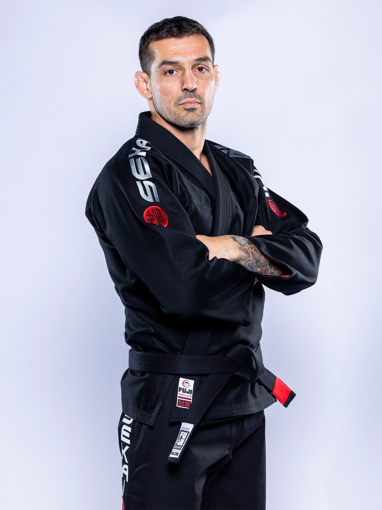 fuji bjj gear SEKAI 3.0 BJJ Gi Black Grey