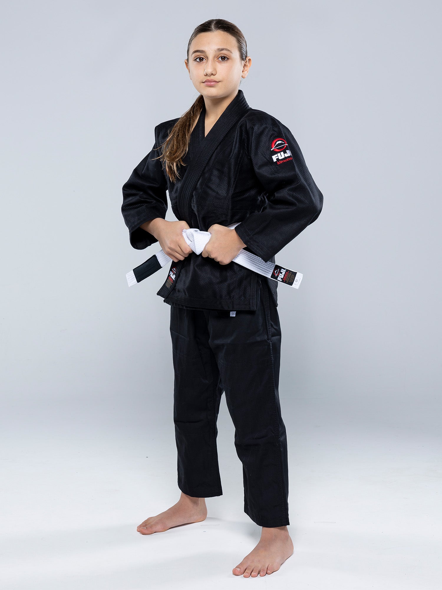 All Around Kids BJJ Gi Black