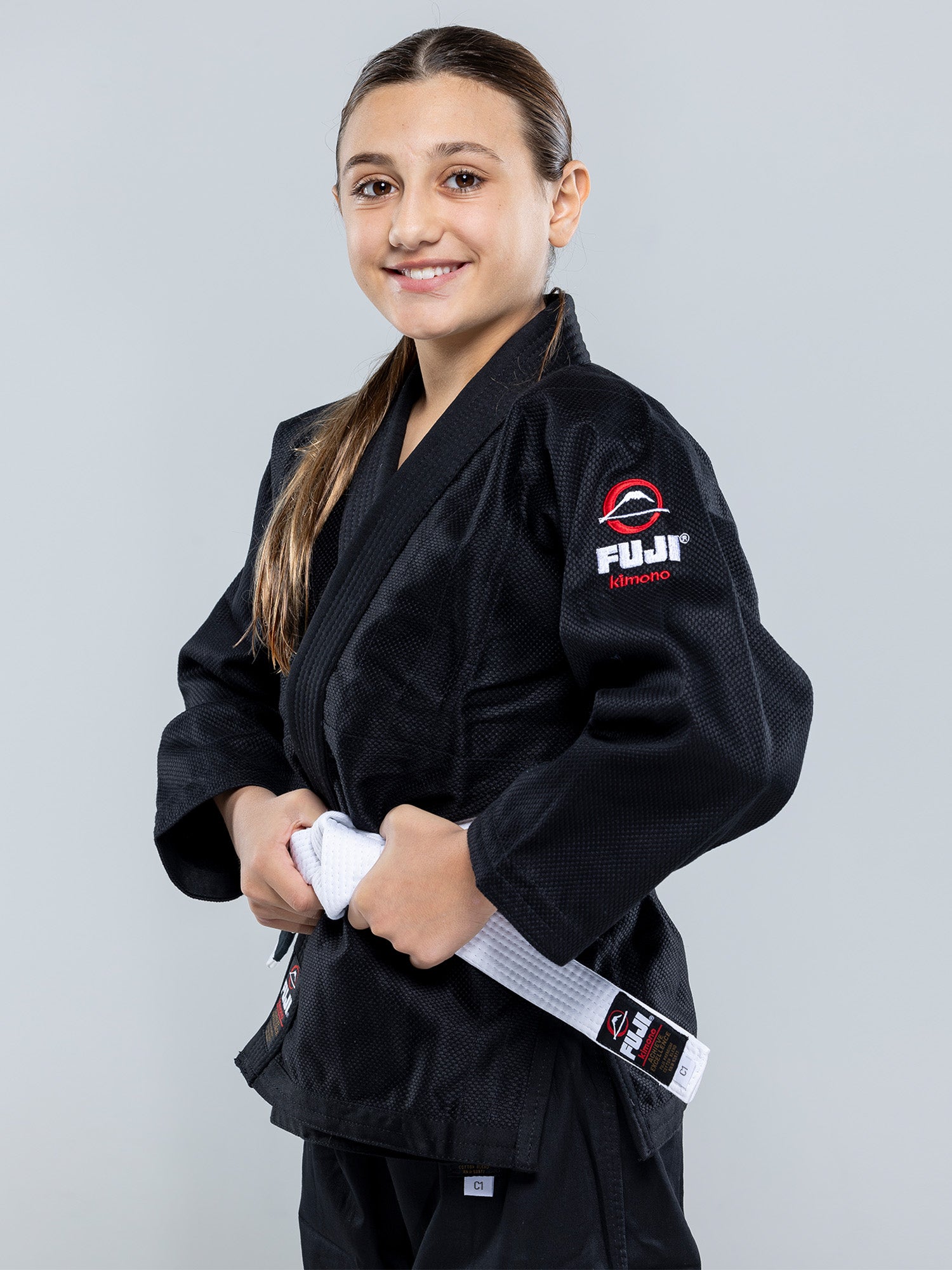 All Around Kids BJJ Gi Black