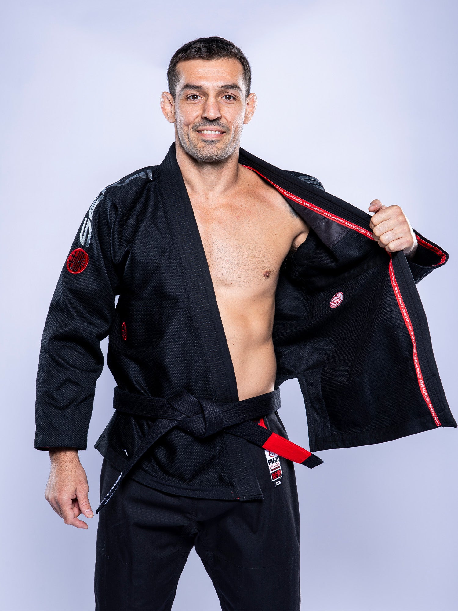 SEKAI 3.0 BJJ Gi Black Grey