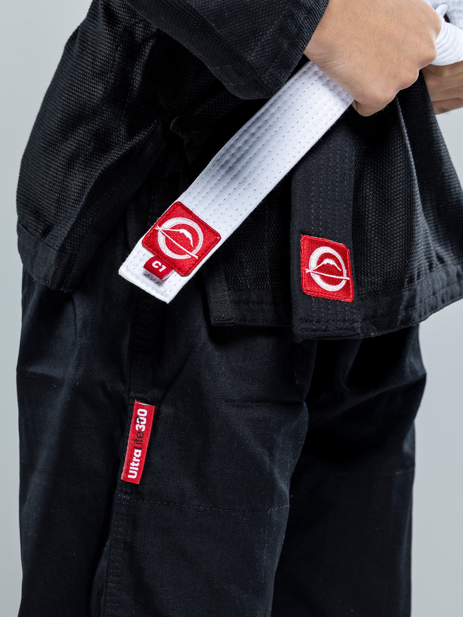 Kids Ultra Lite 300 BJJ Gi Black