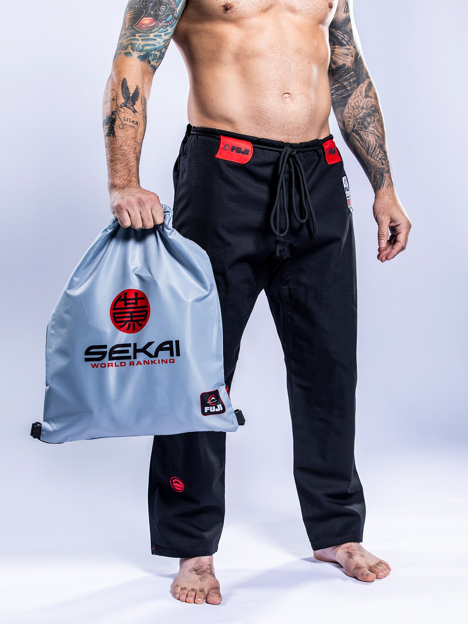 SEKAI 3.0 BJJ Gi Black Grey