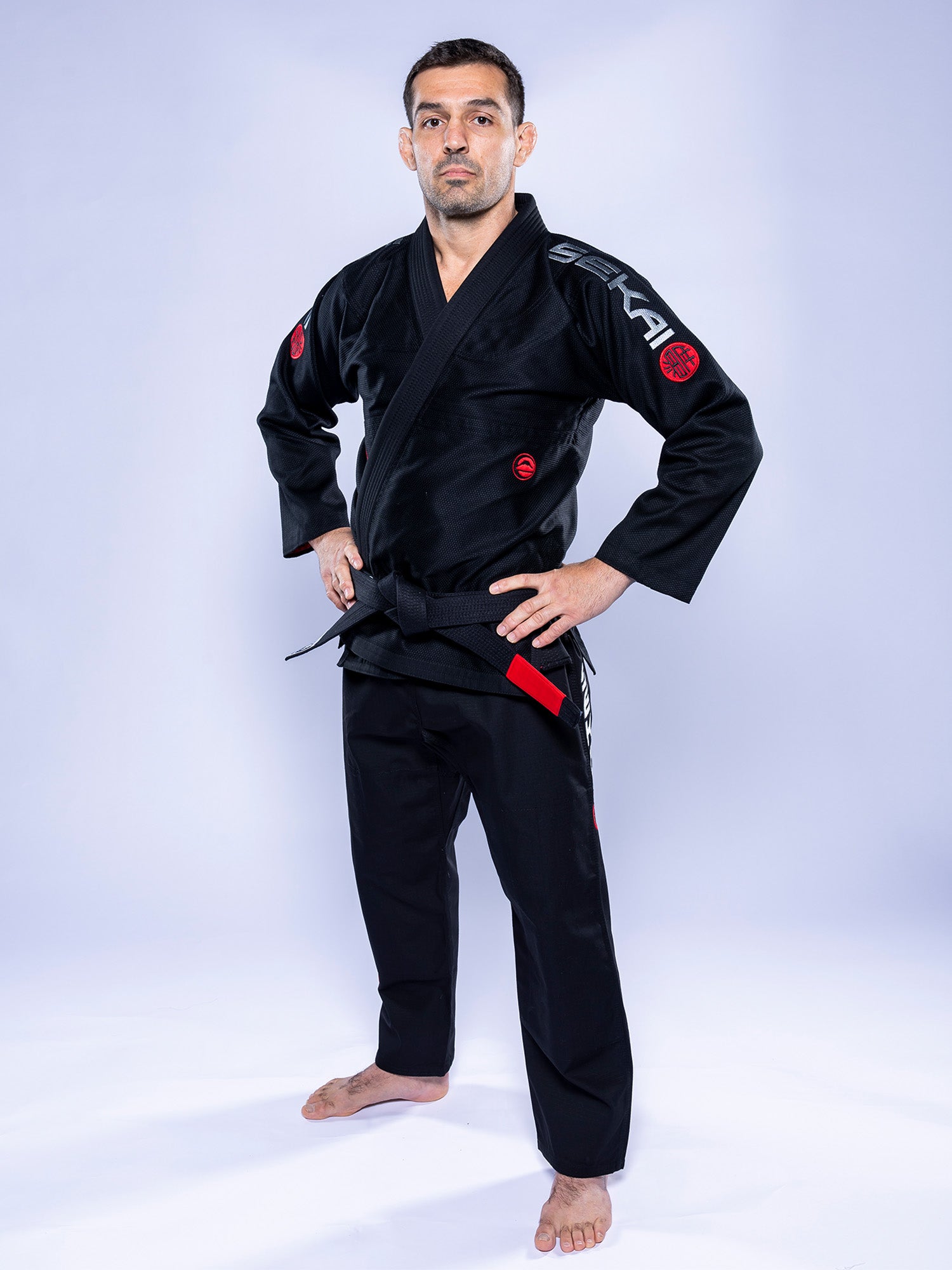 SEKAI 3.0 BJJ Gi Black Grey