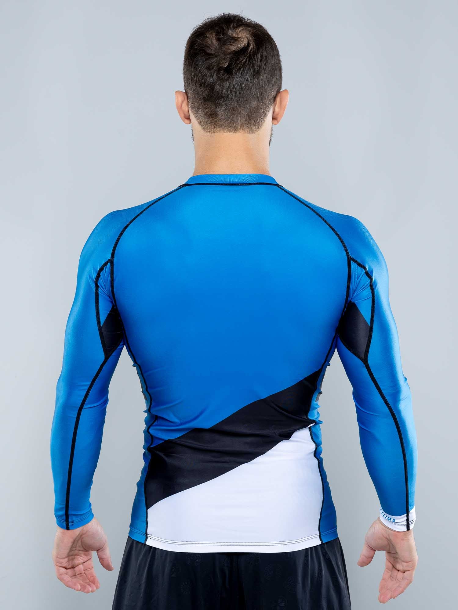 Pacer Flex Lite Long Sleeve Rashguard Blue