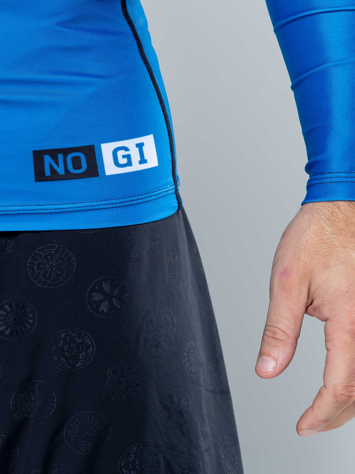 Pacer Flex Lite Long Sleeve Rashguard Blue