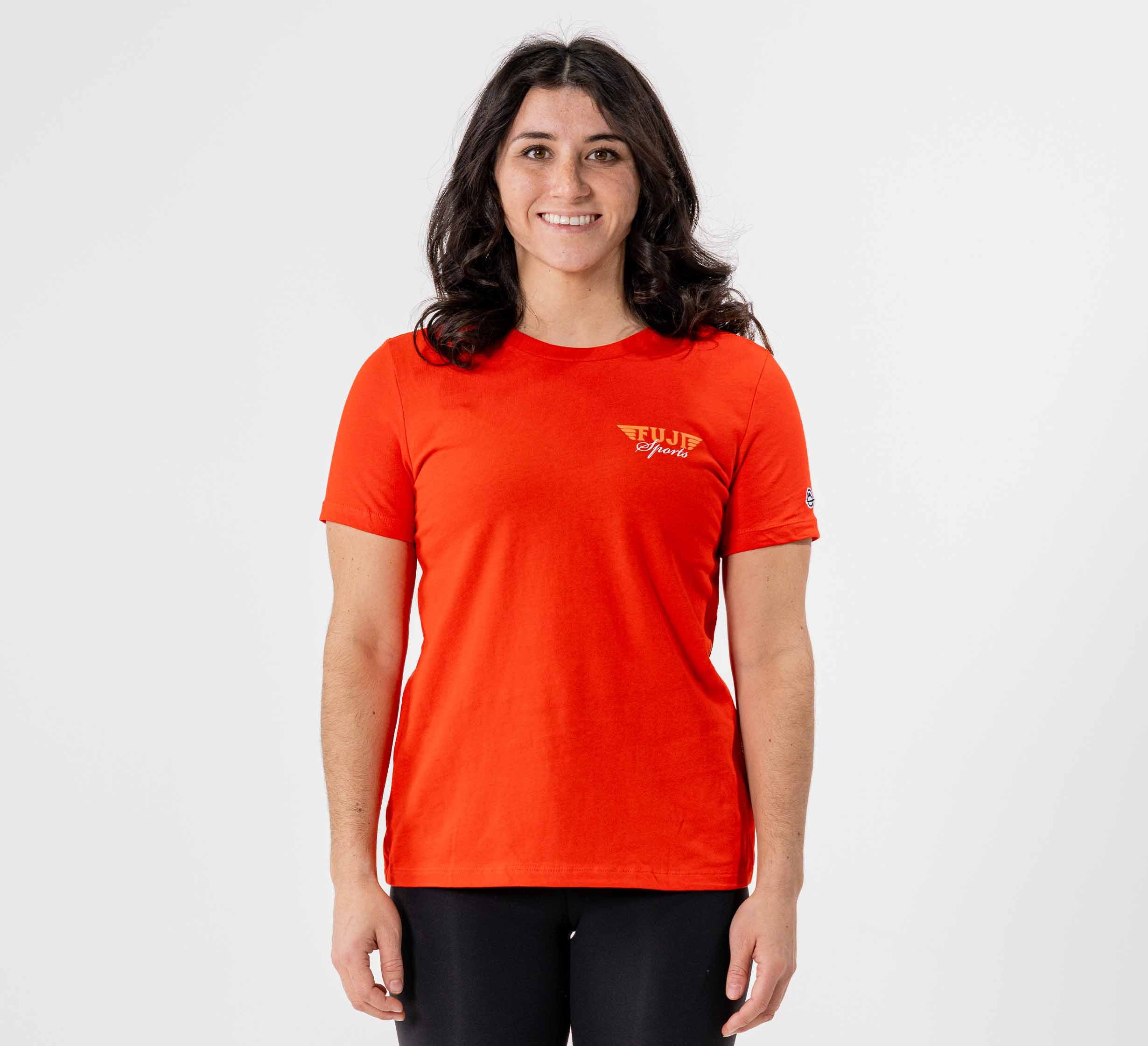 Womens Jiu Jitsu Flight T-Shirt Poppy