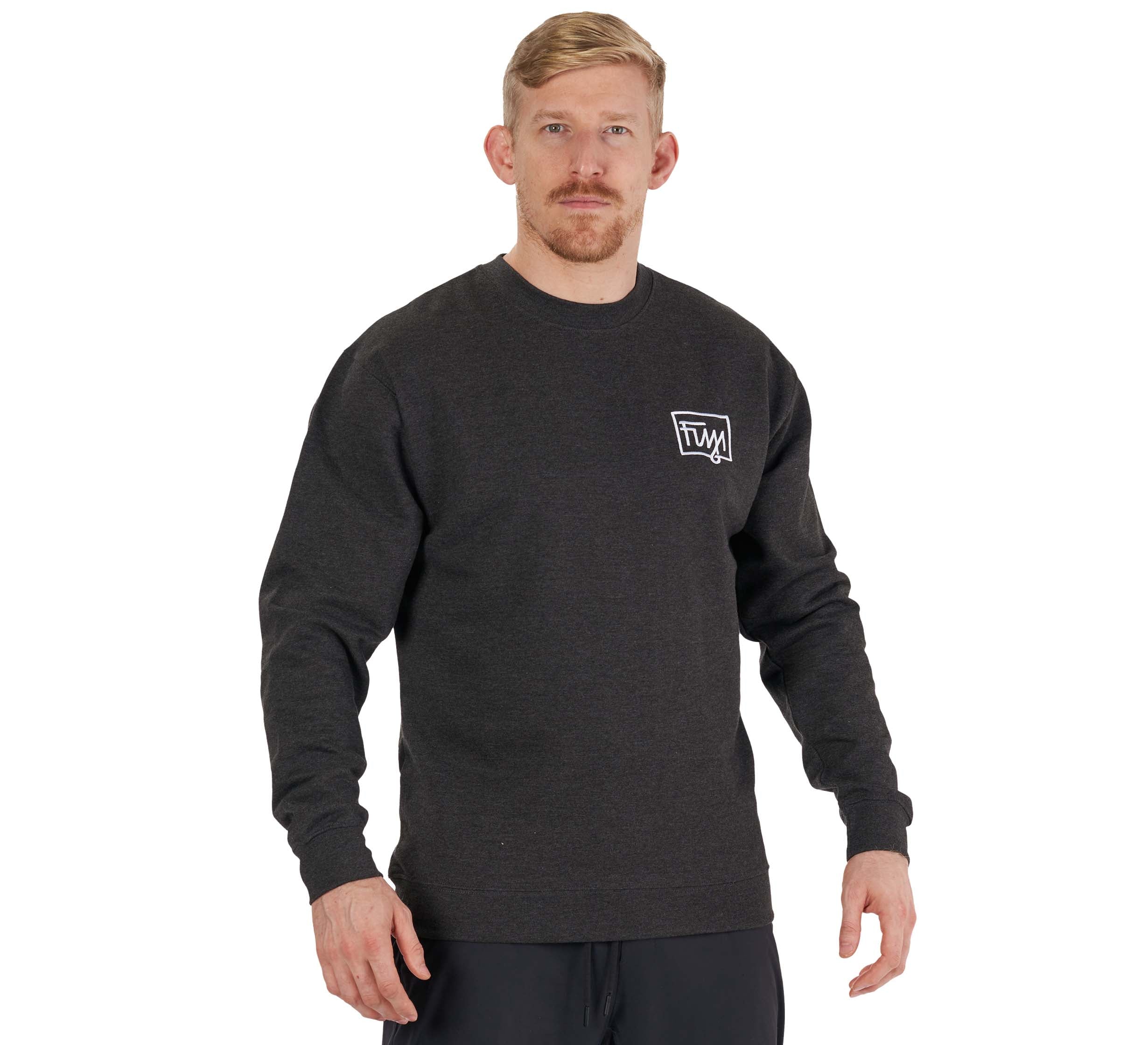 FUJI Demon Crewneck Charcoal Grey