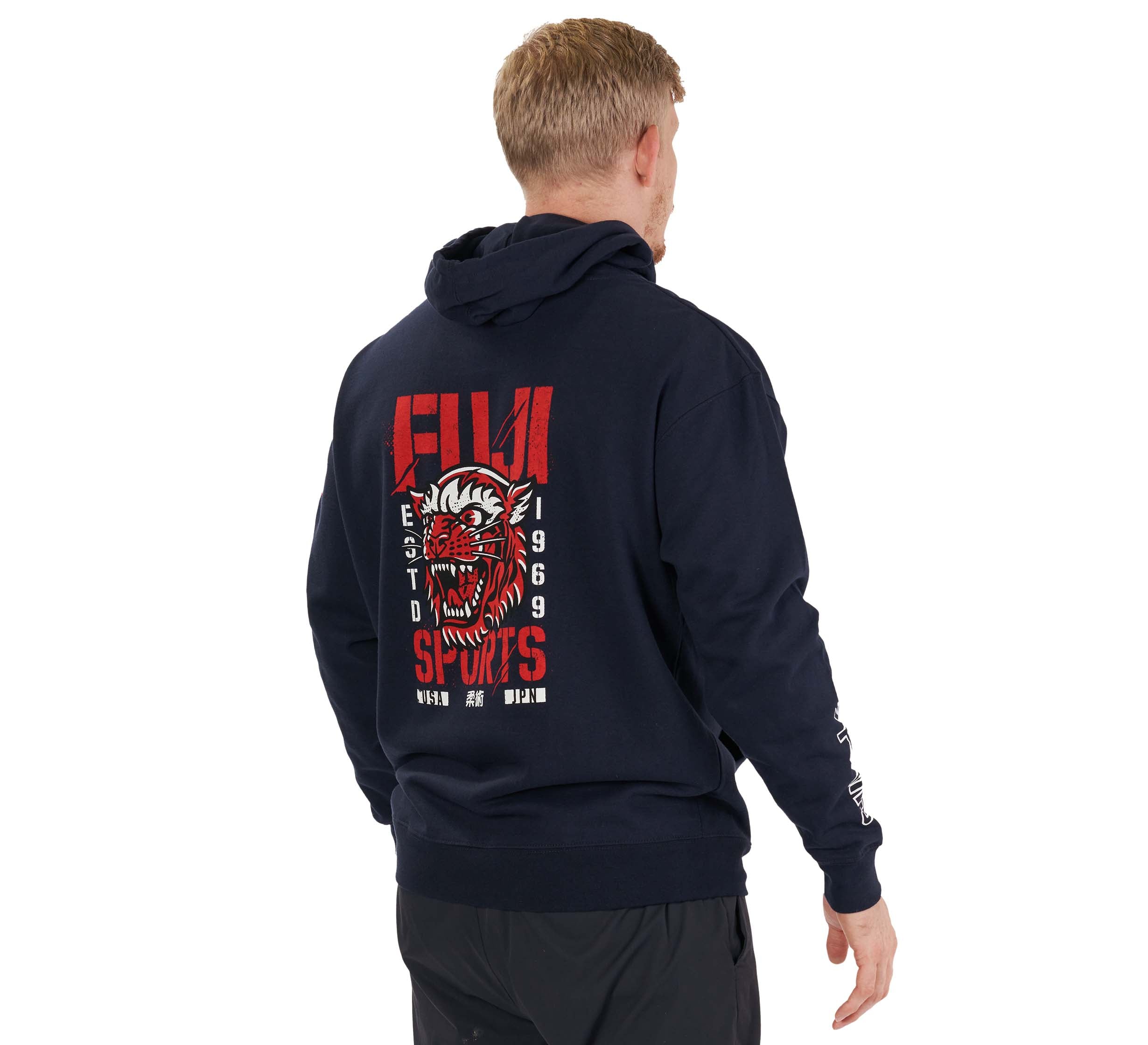 Tiger Jiu Jitsu Hoodie Midnight Navy