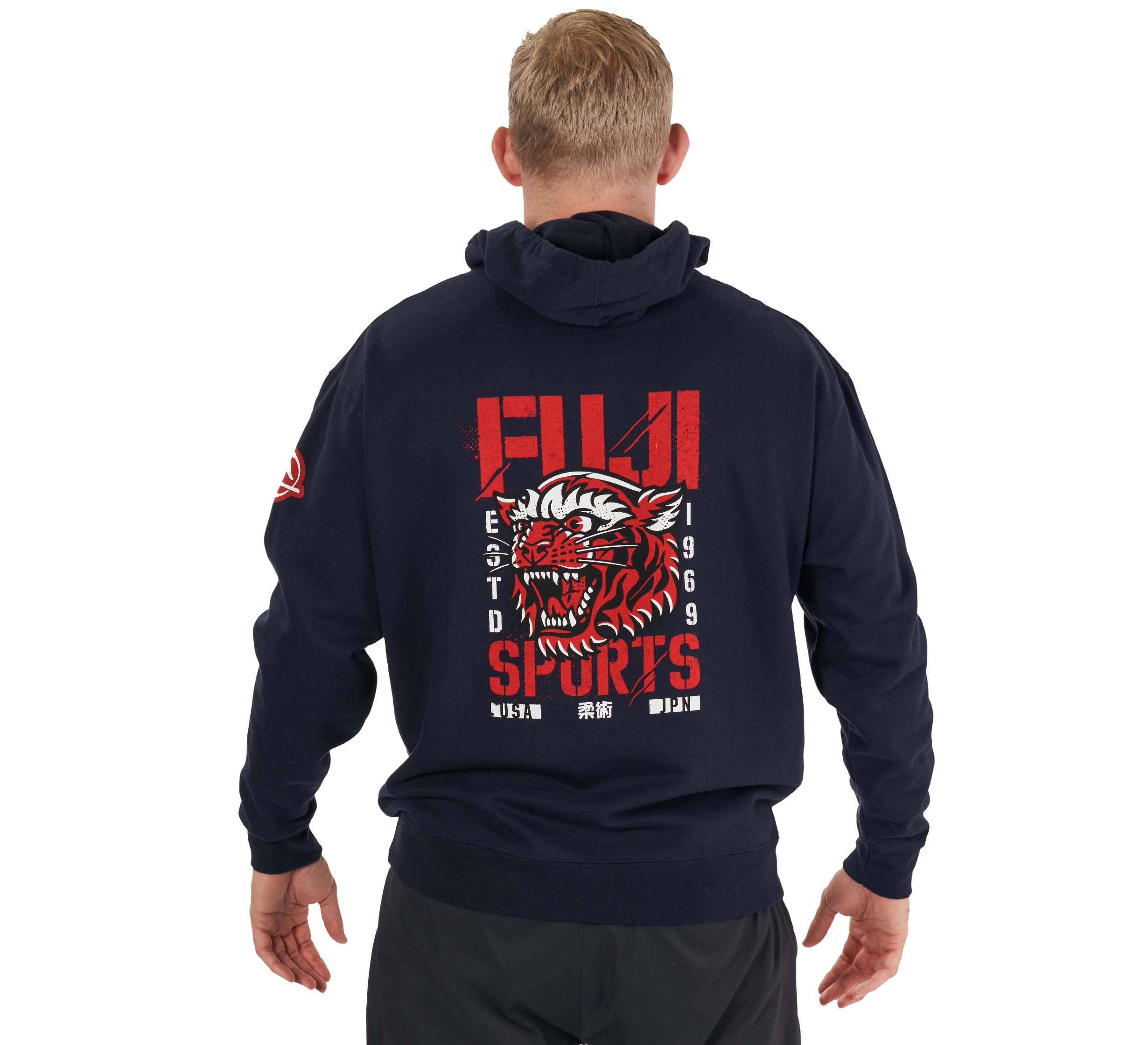 Tiger Jiu Jitsu Hoodie Midnight Navy