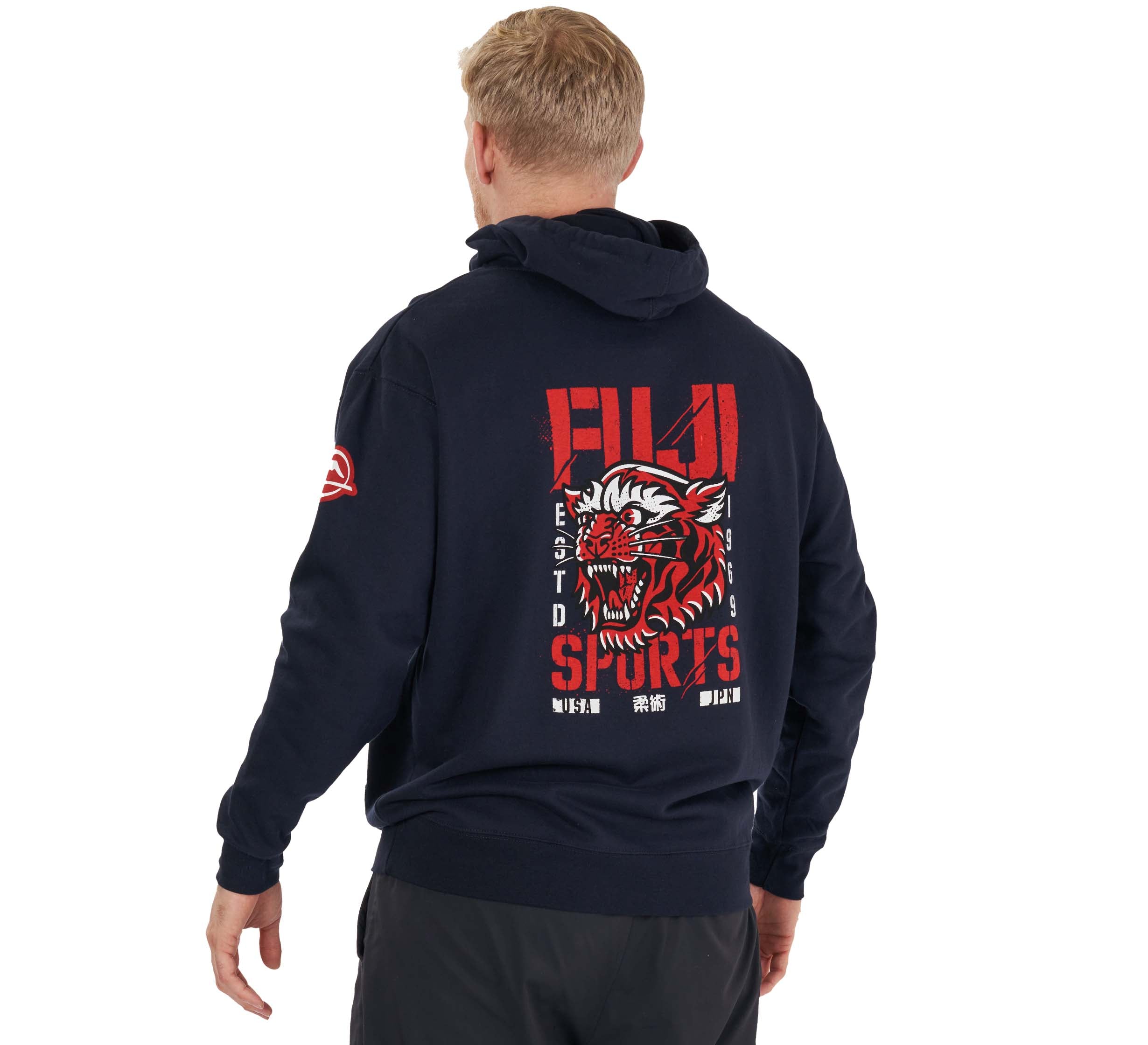 Tiger Jiu Jitsu Hoodie Midnight Navy