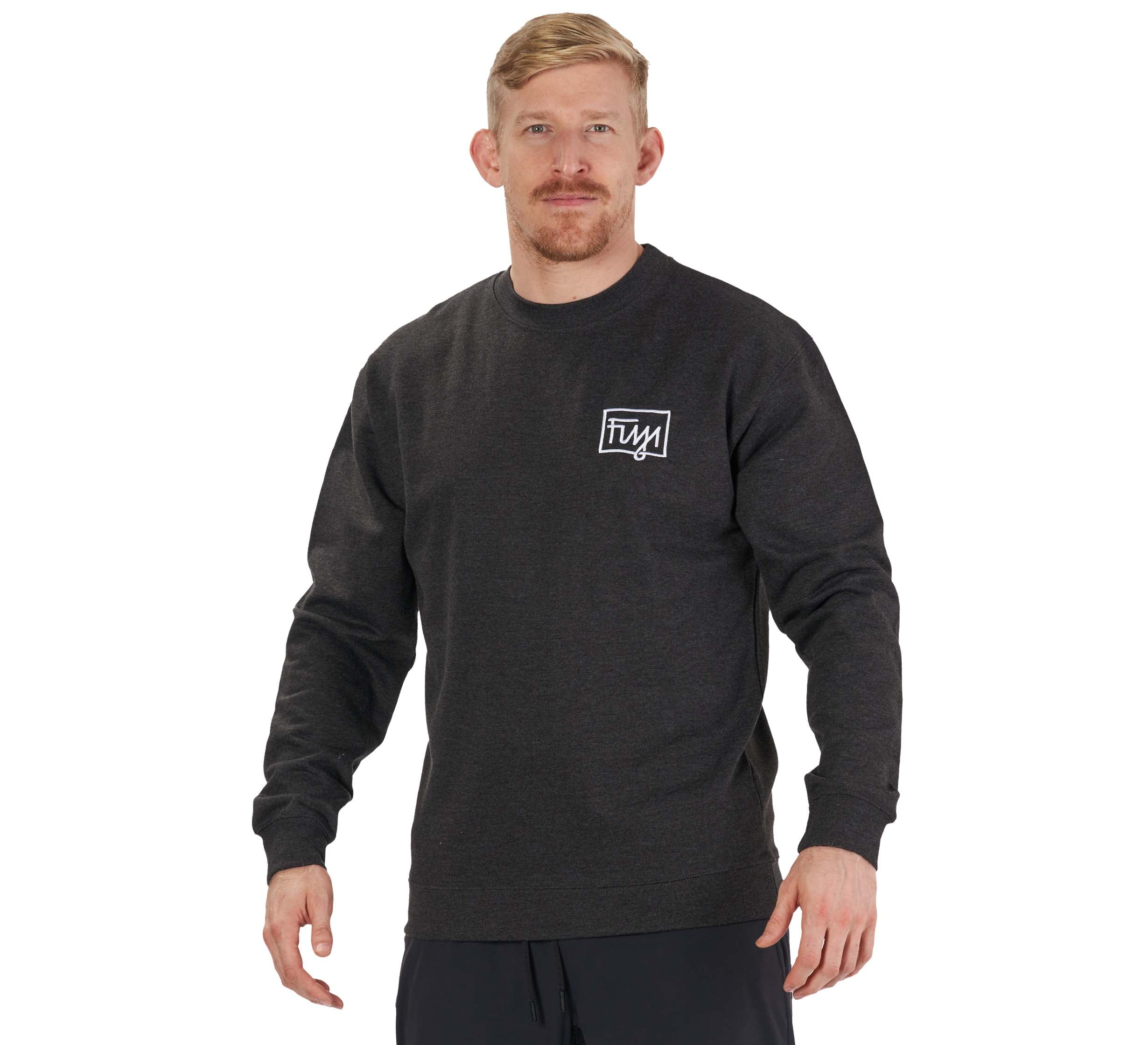 FUJI Demon Crewneck Charcoal Grey