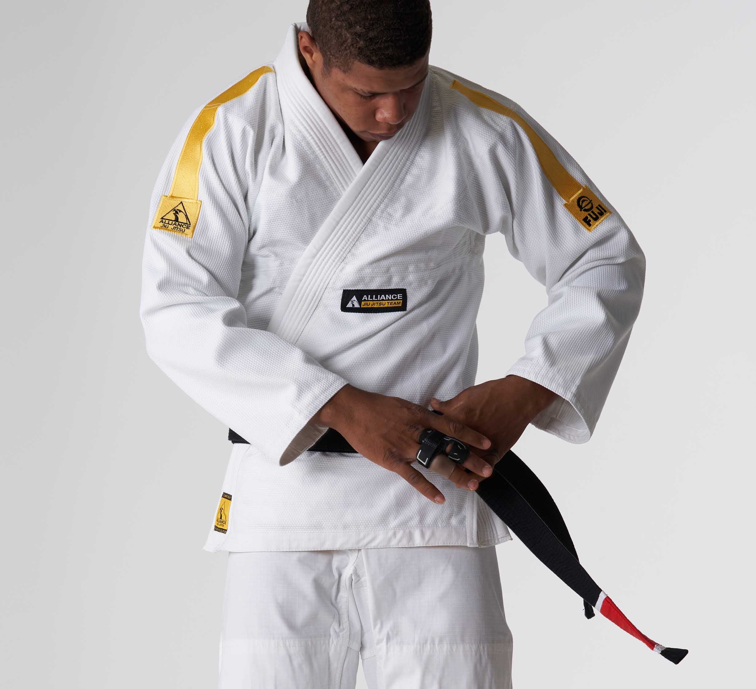 FUJI x Alliance Sekai BJJ Gi White