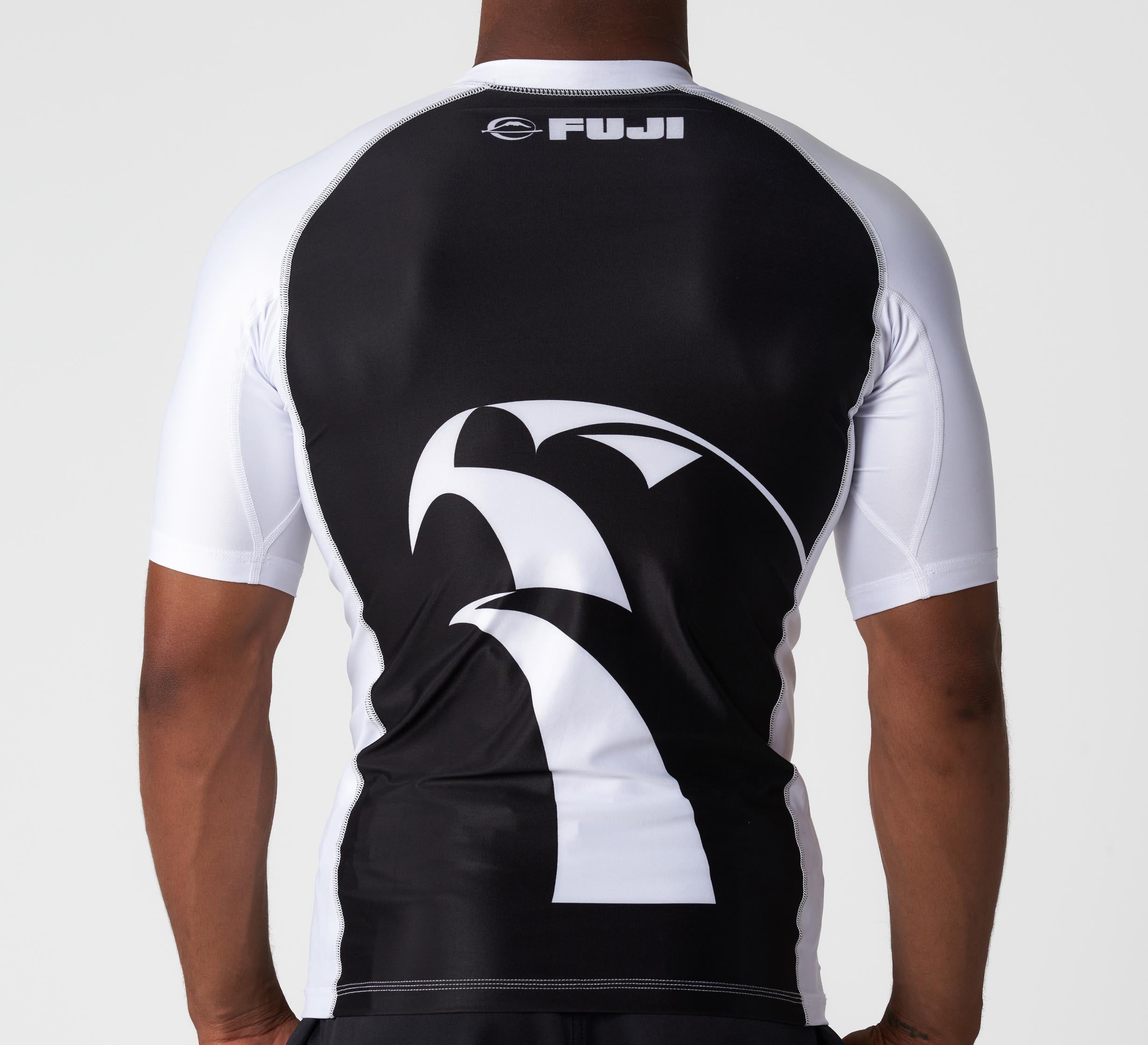 FUJI x Alliance Ranked Short Sleeve Rashguard White