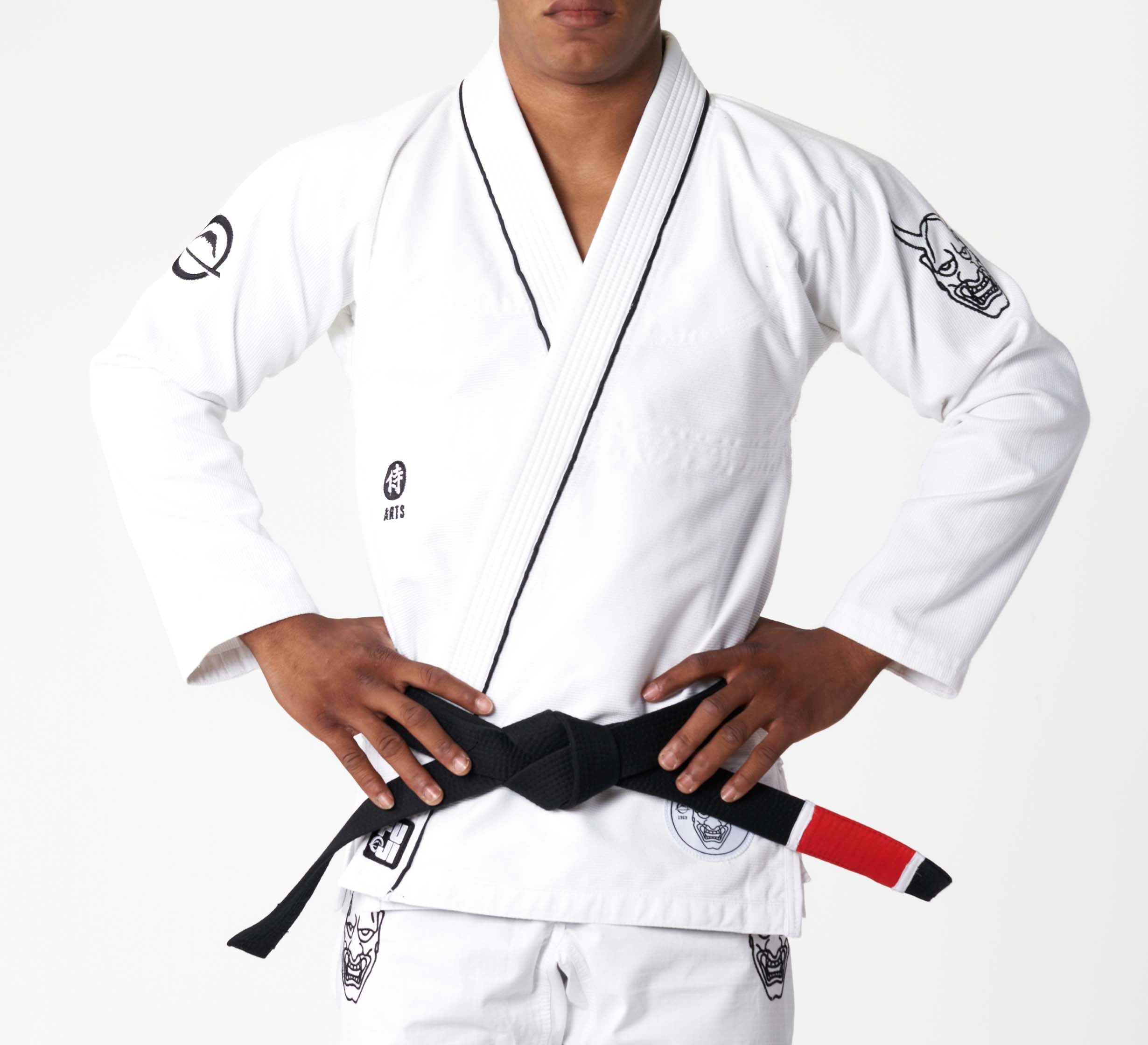 Suparaito BJJ Gi Dark Arts Edition White