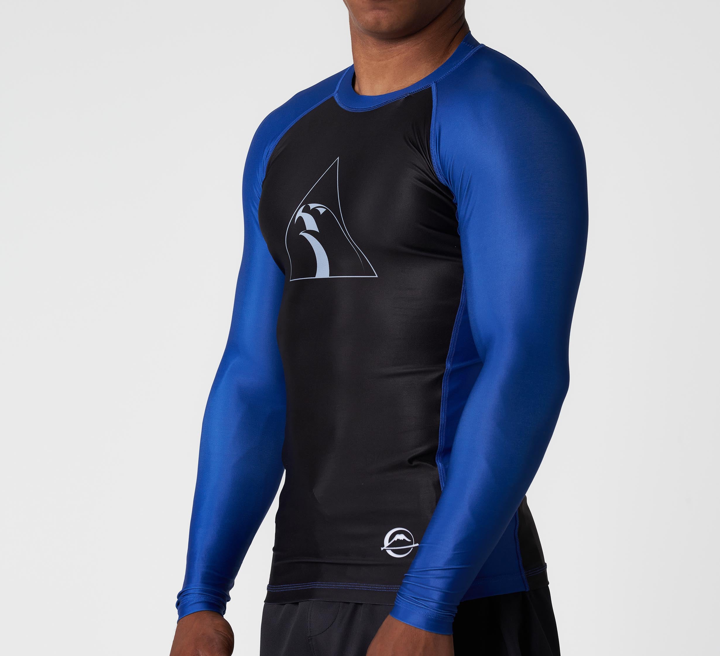 FUJI x Alliance Ranked Long Sleeve Rashguard Blue