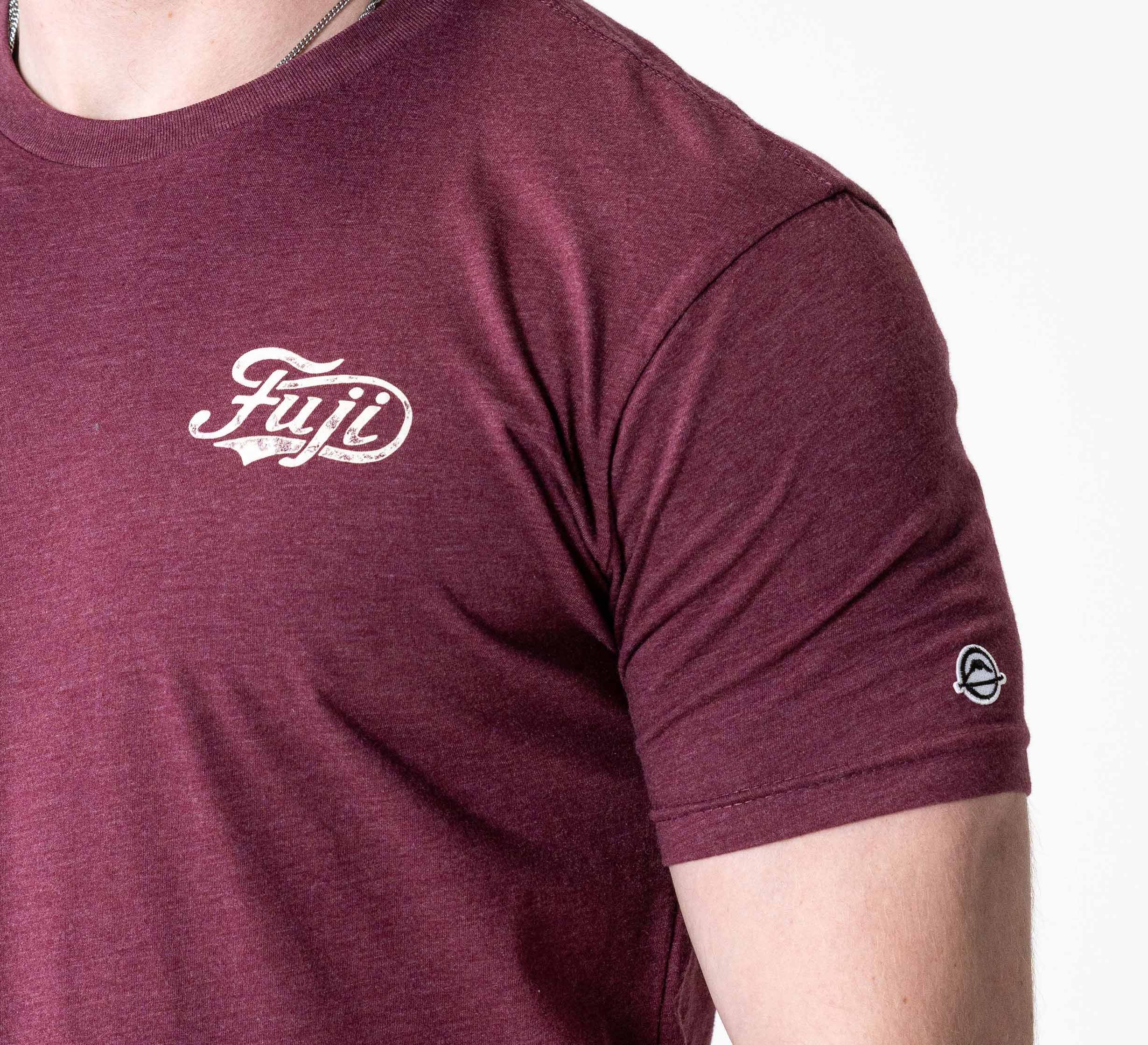 Jiu Jitsu Flow T-Shirt Maroon