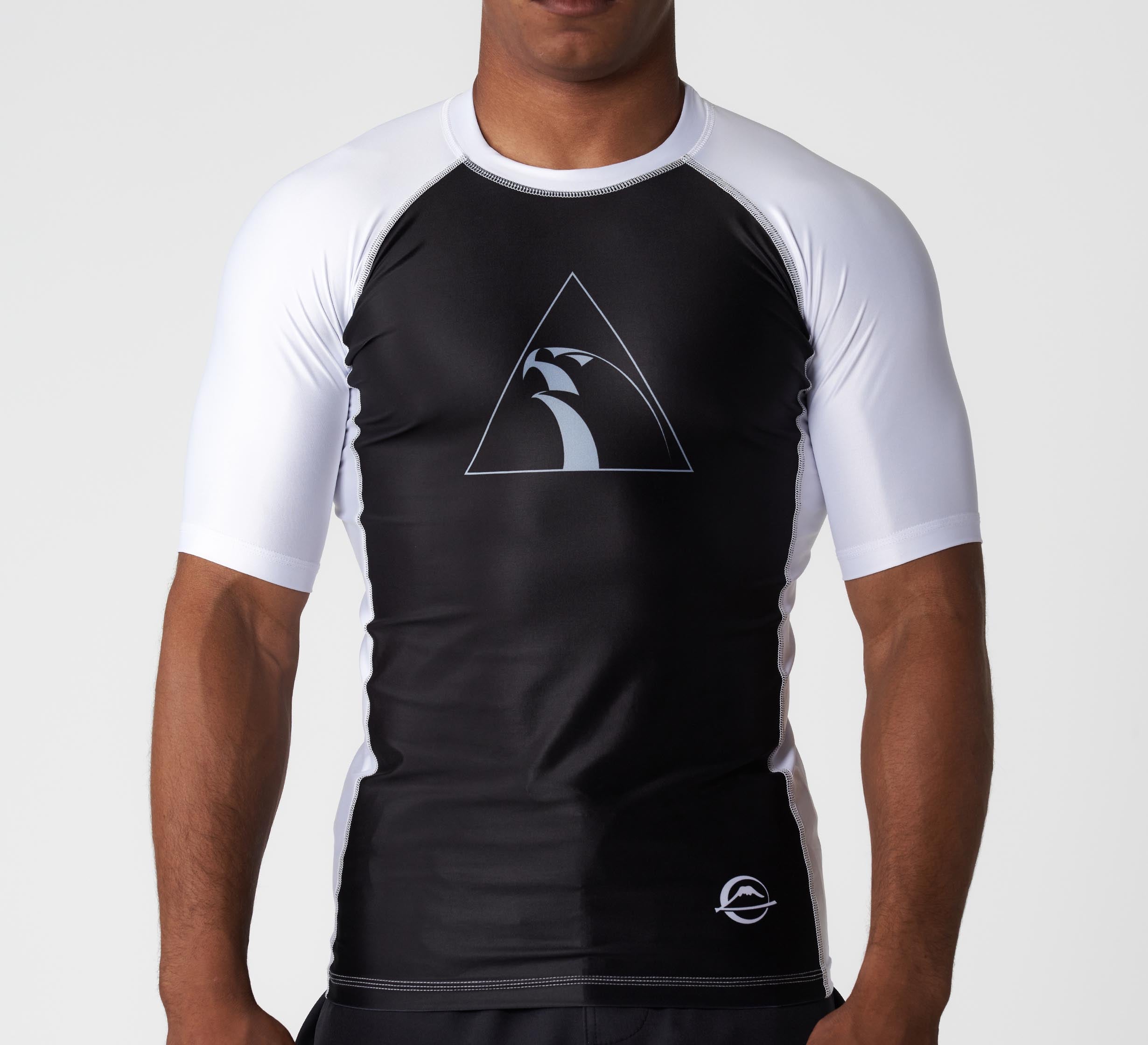 FUJI x Alliance Ranked Short Sleeve Rashguard White