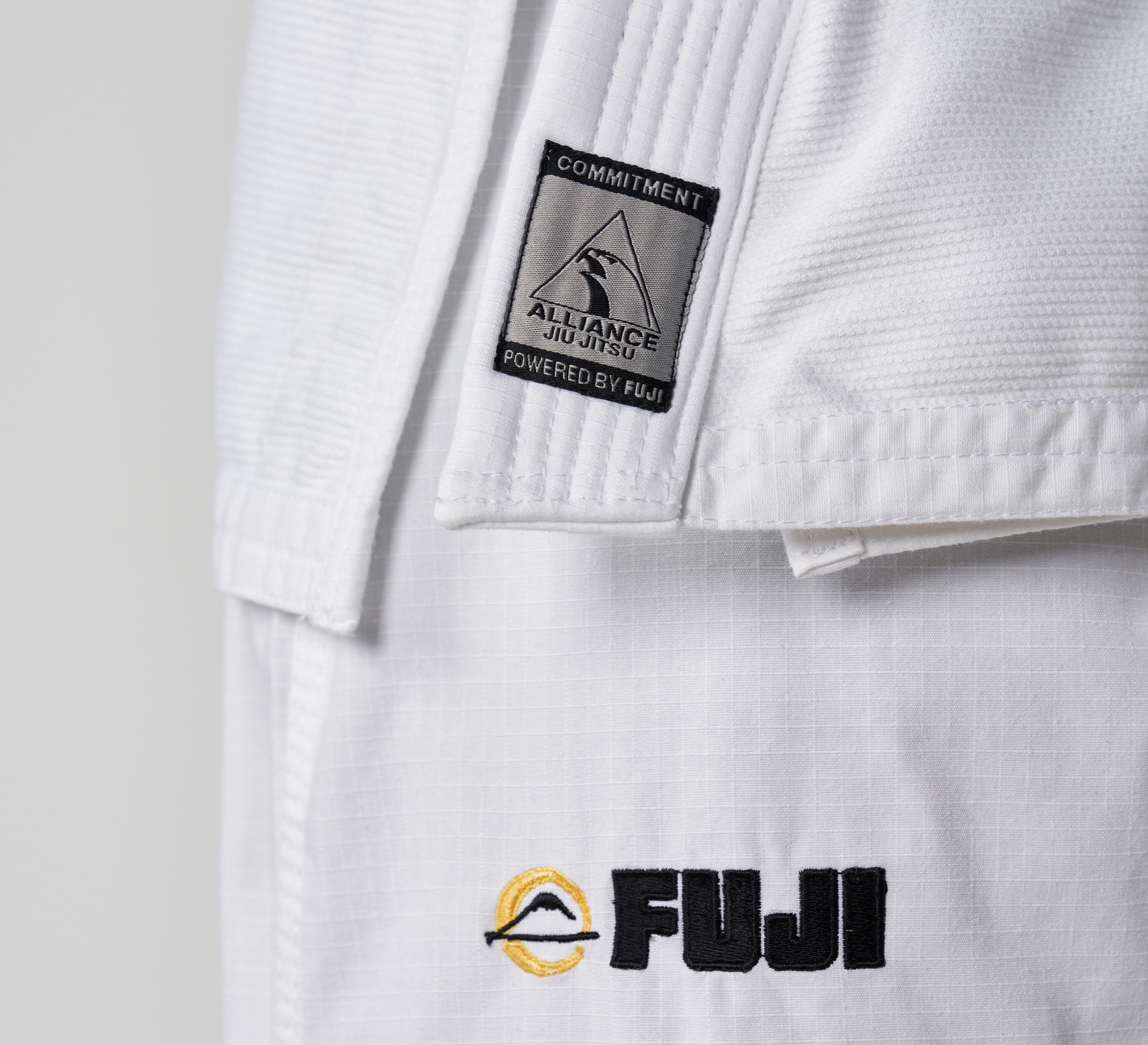 Kids FUJI x Alliance Standard BJJ Gi White