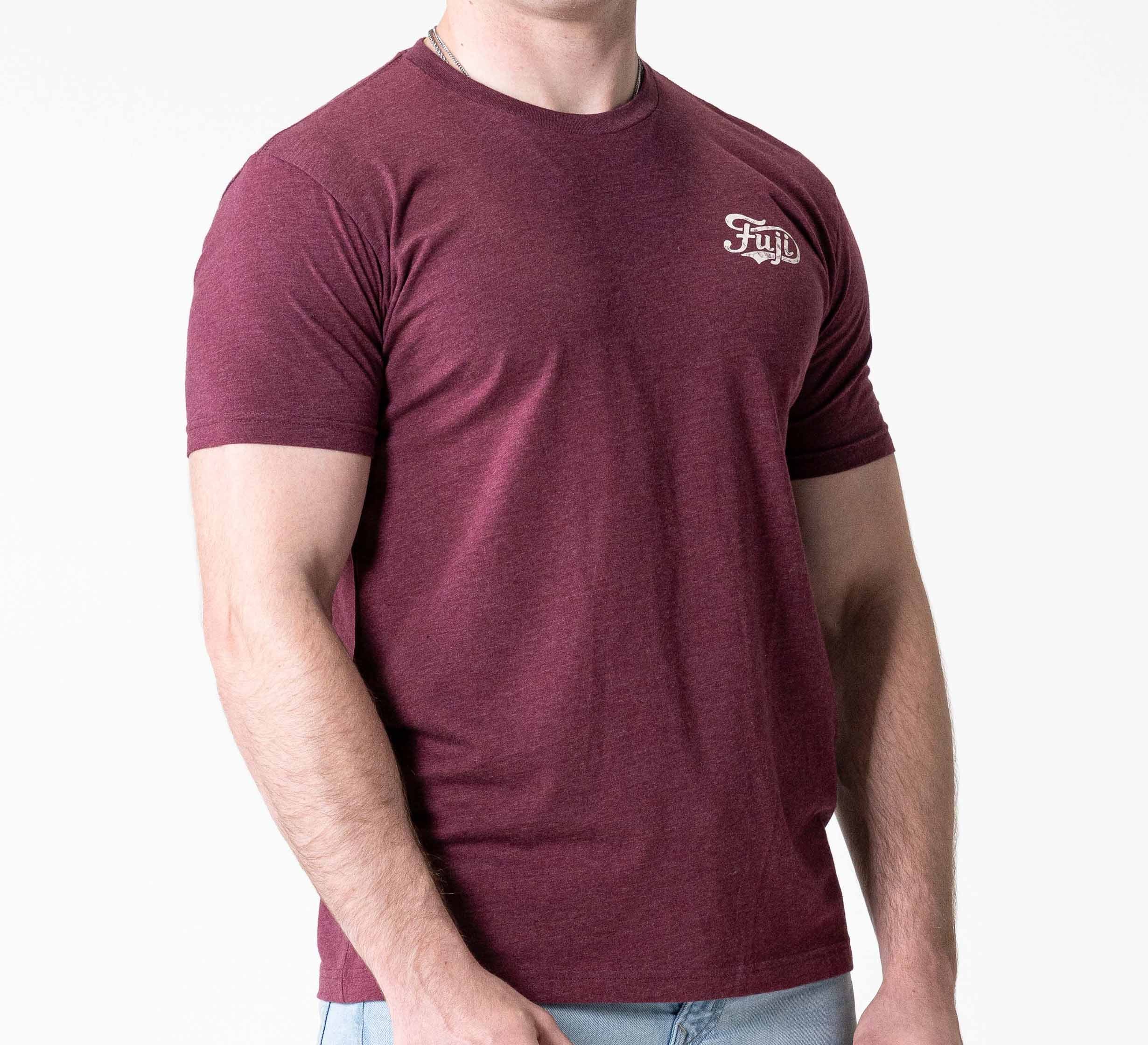 Jiu Jitsu Flow T-Shirt Maroon