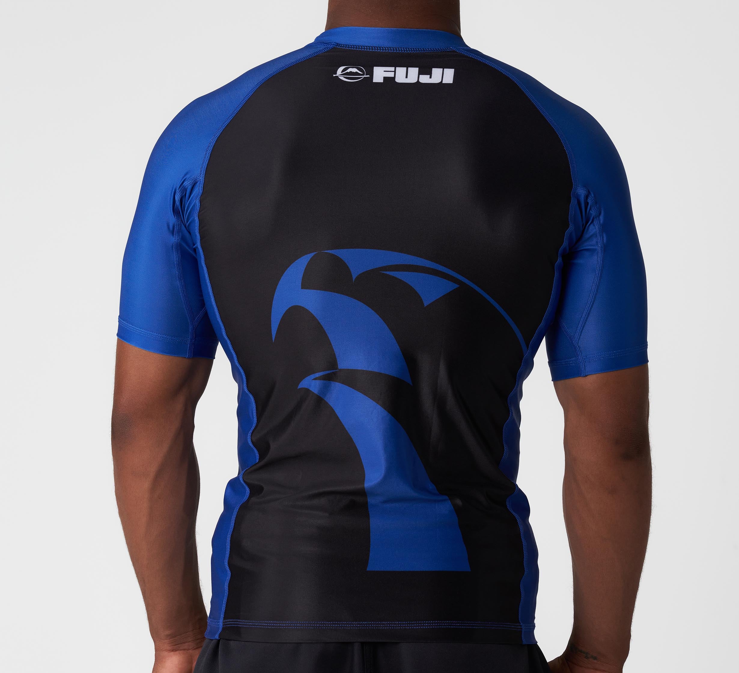 FUJI x Alliance Ranked Short Sleeve Rashguard Blue