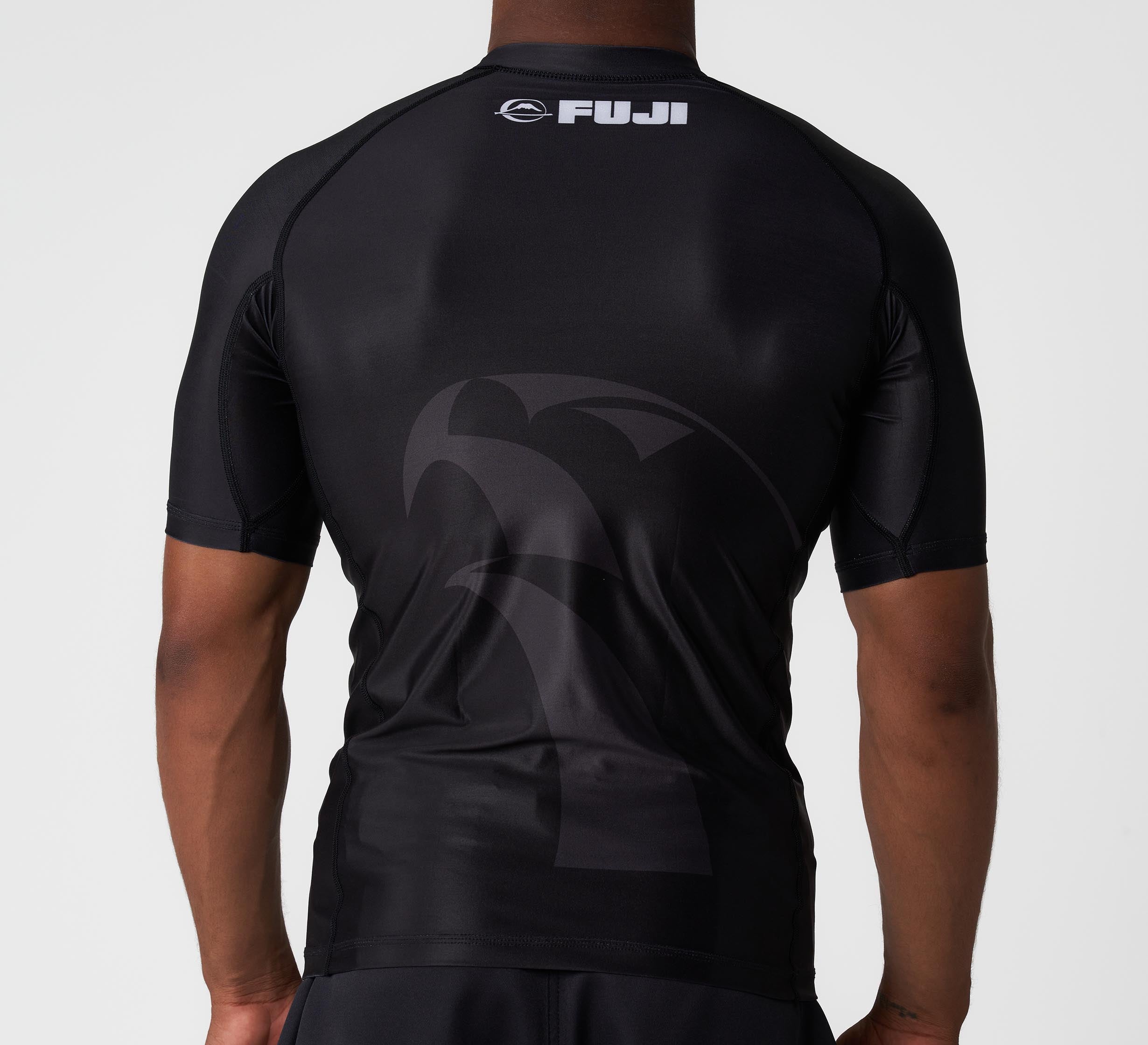 FUJI x Alliance Ranked Short Sleeve Rashguard Black