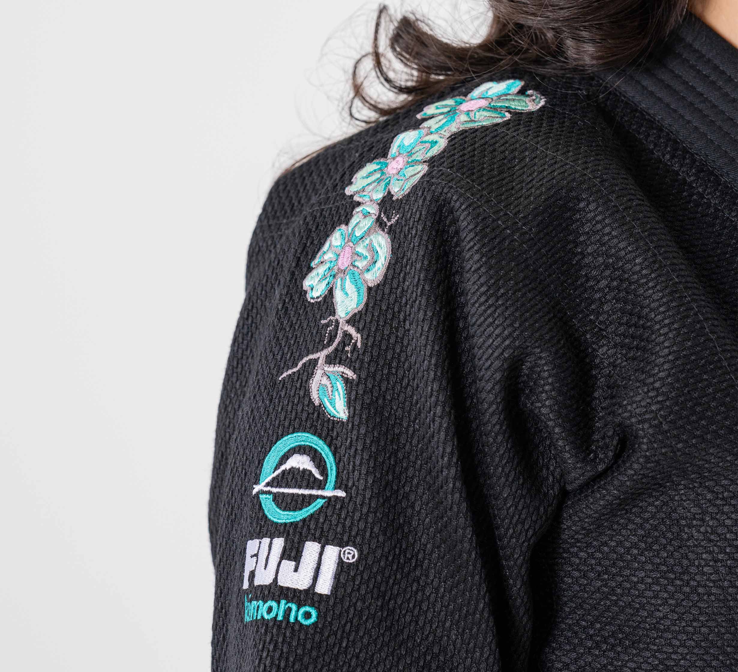 Womens All Around Blossom BJJ Gi Black