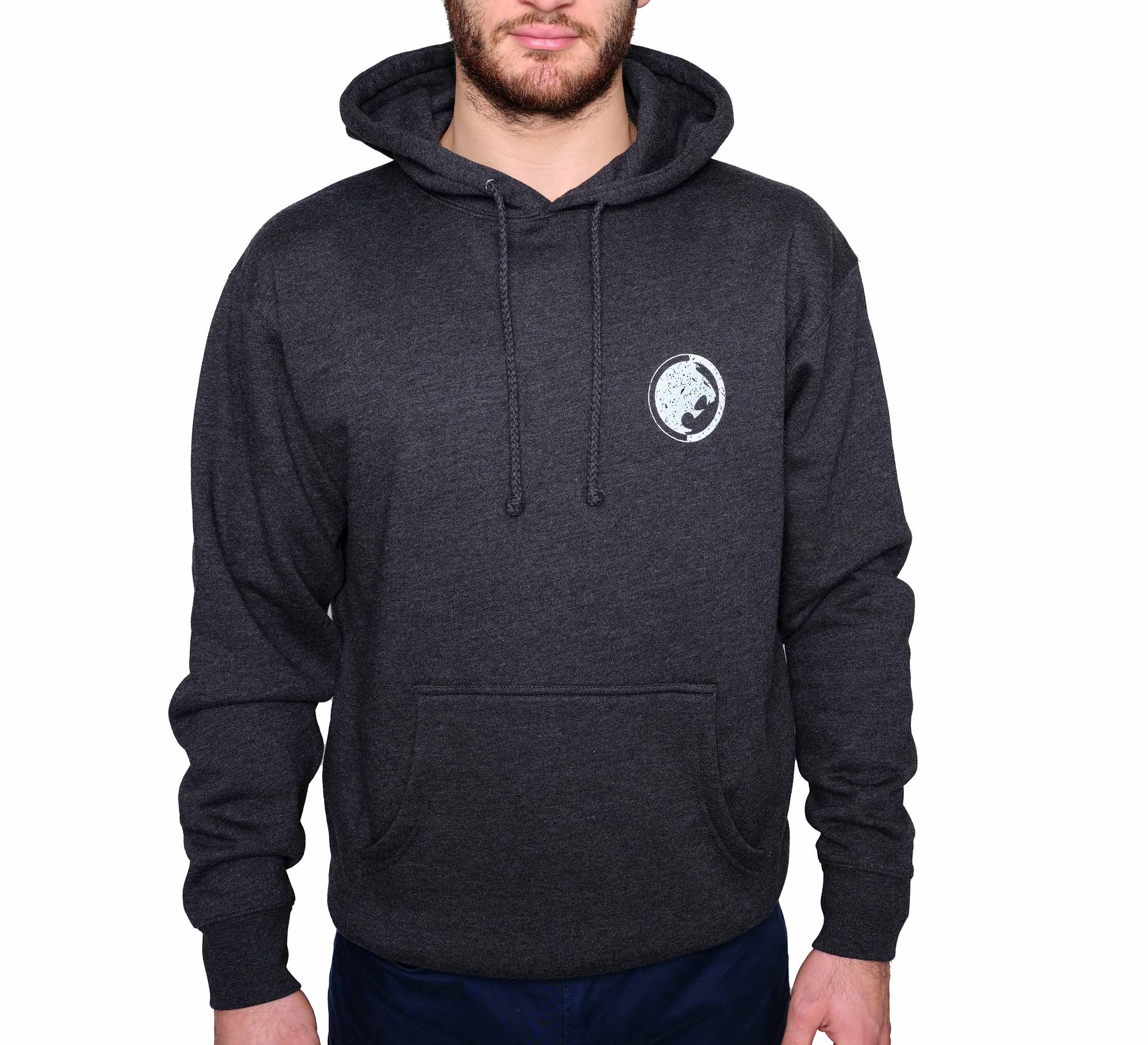 Renzo Gracie Classic Charcoal Hoodie