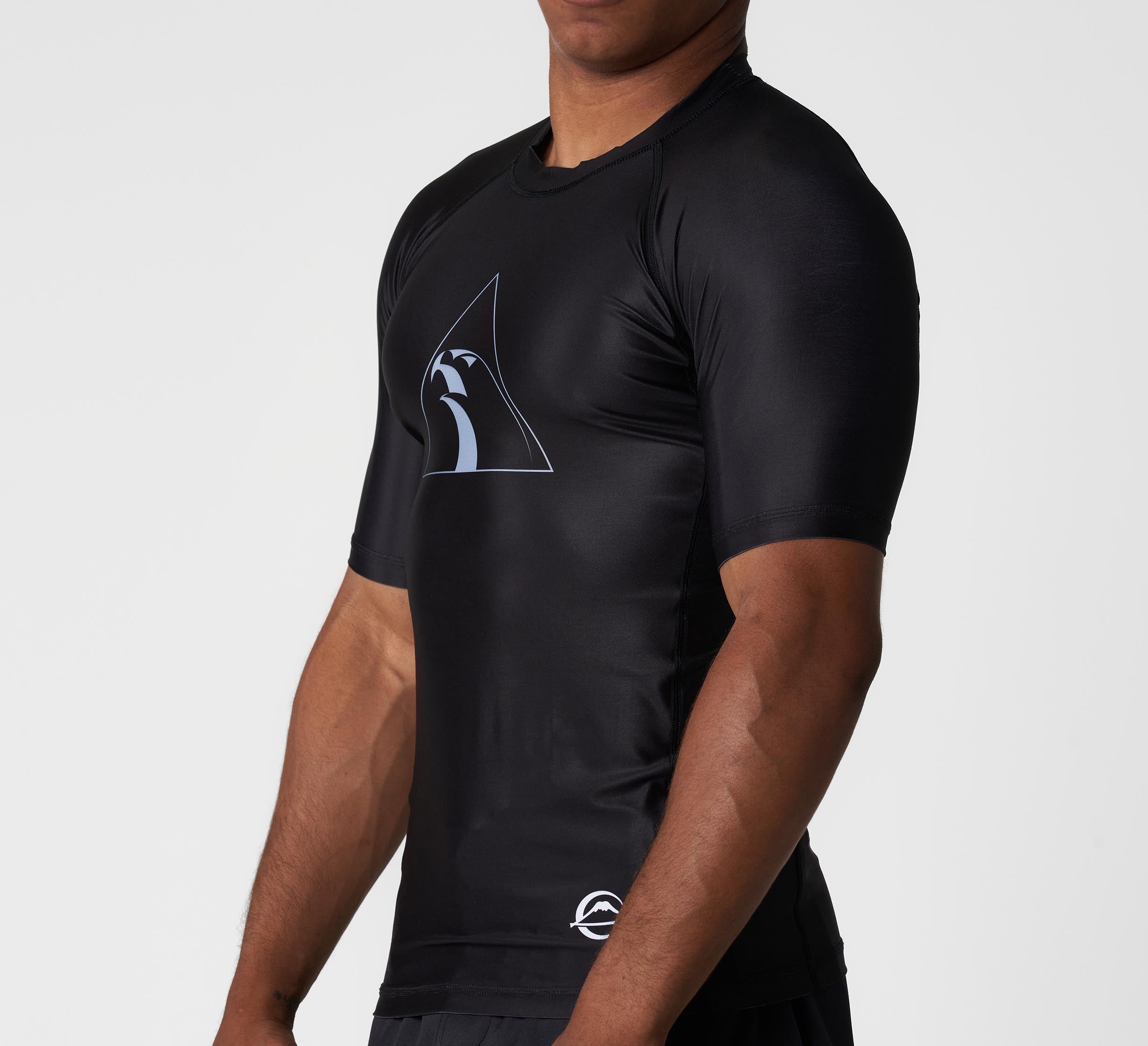 FUJI x Alliance Ranked Short Sleeve Rashguard Black