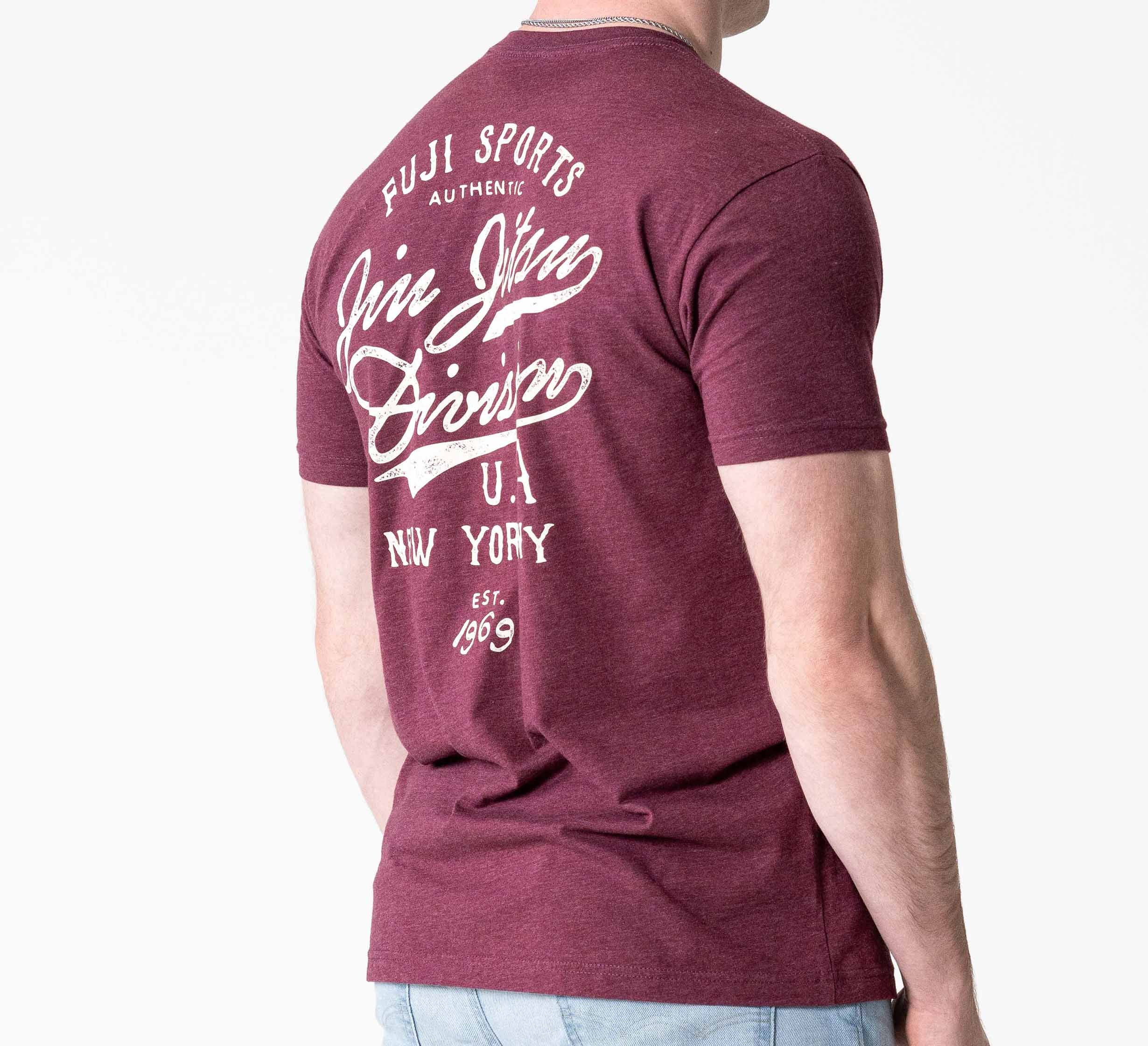 Jiu Jitsu Flow T-Shirt Maroon