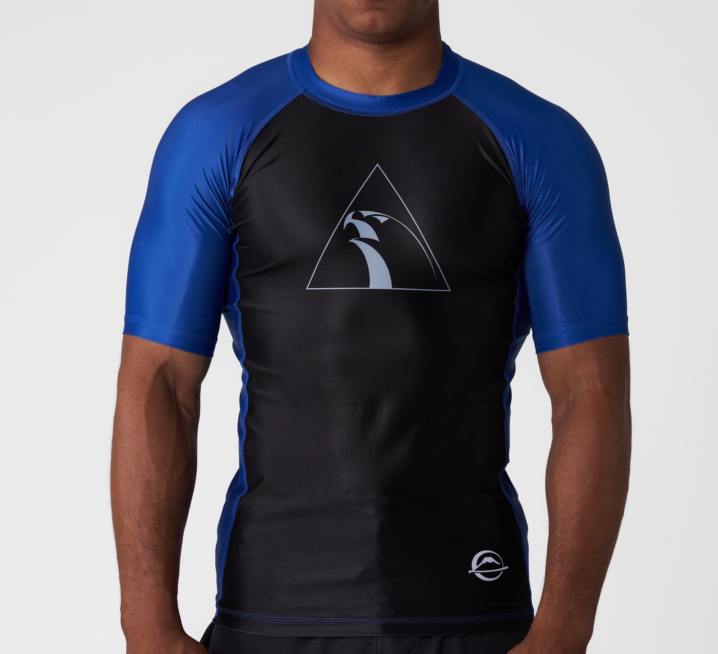 FUJI x Alliance Ranked Short Sleeve Rashguard Blue