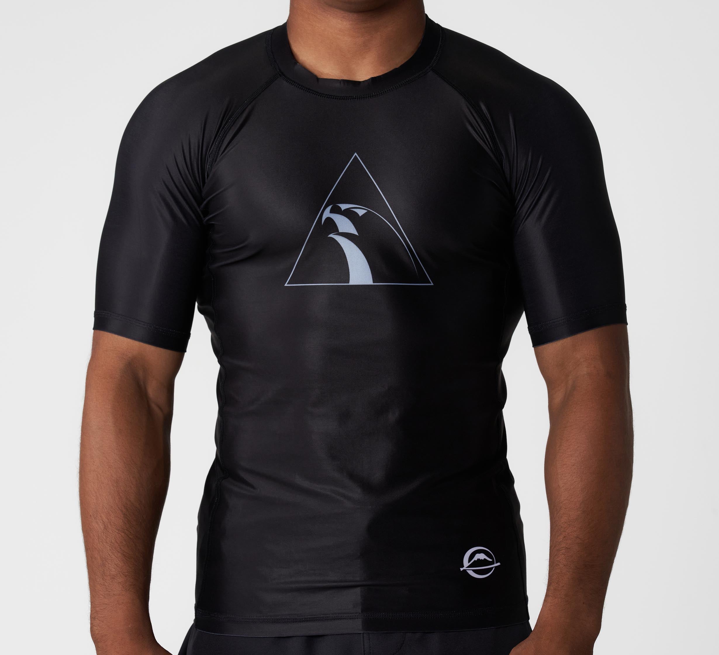 FUJI x Alliance Ranked Short Sleeve Rashguard Black