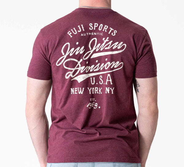 Jiu Jitsu Flow T-Shirt Maroon