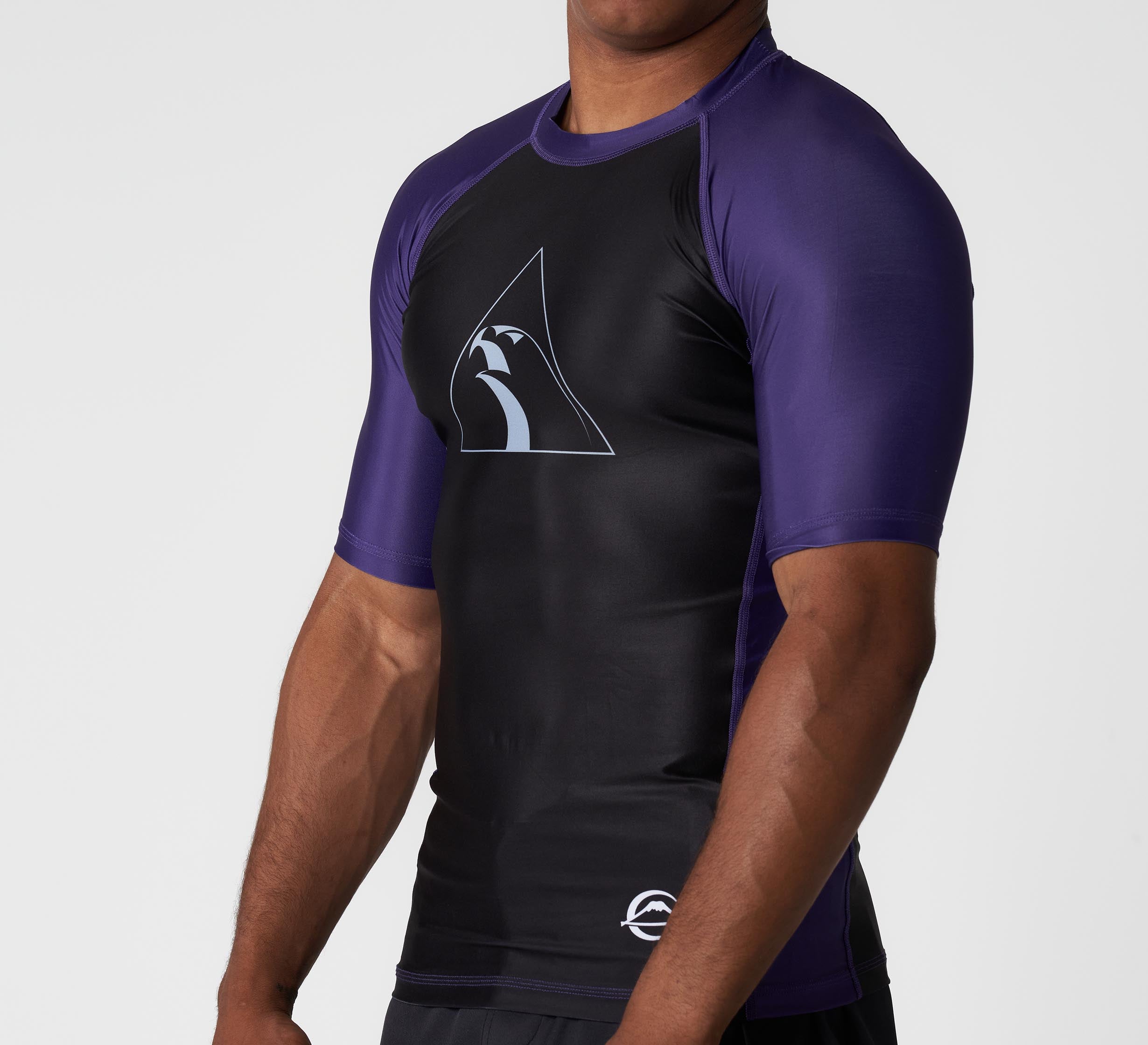 FUJI x Alliance Ranked Short Sleeve Rashguard Purple