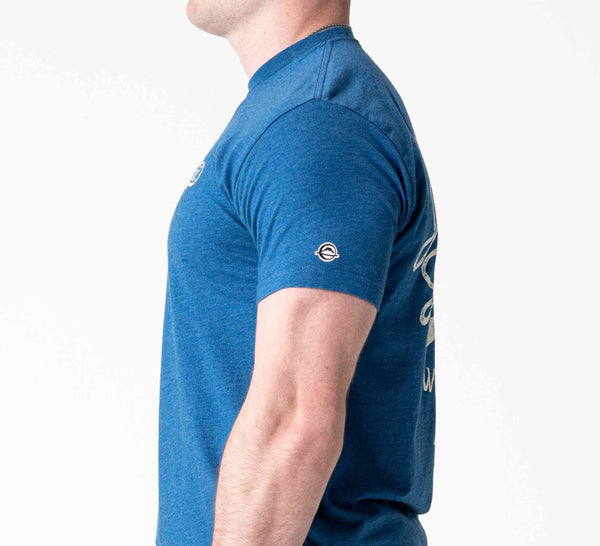 Jiu Jitsu Flow T-Shirt Blue