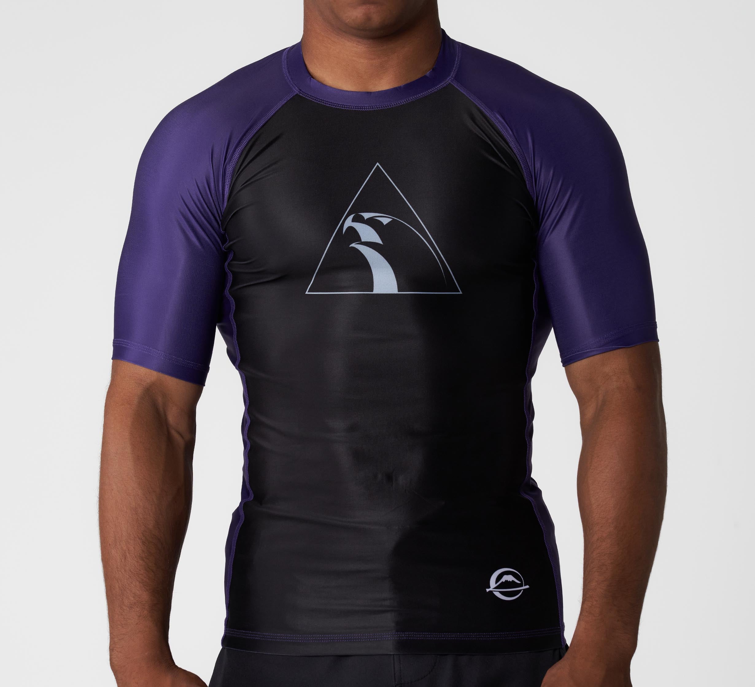 FUJI x Alliance Ranked Short Sleeve Rashguard Purple