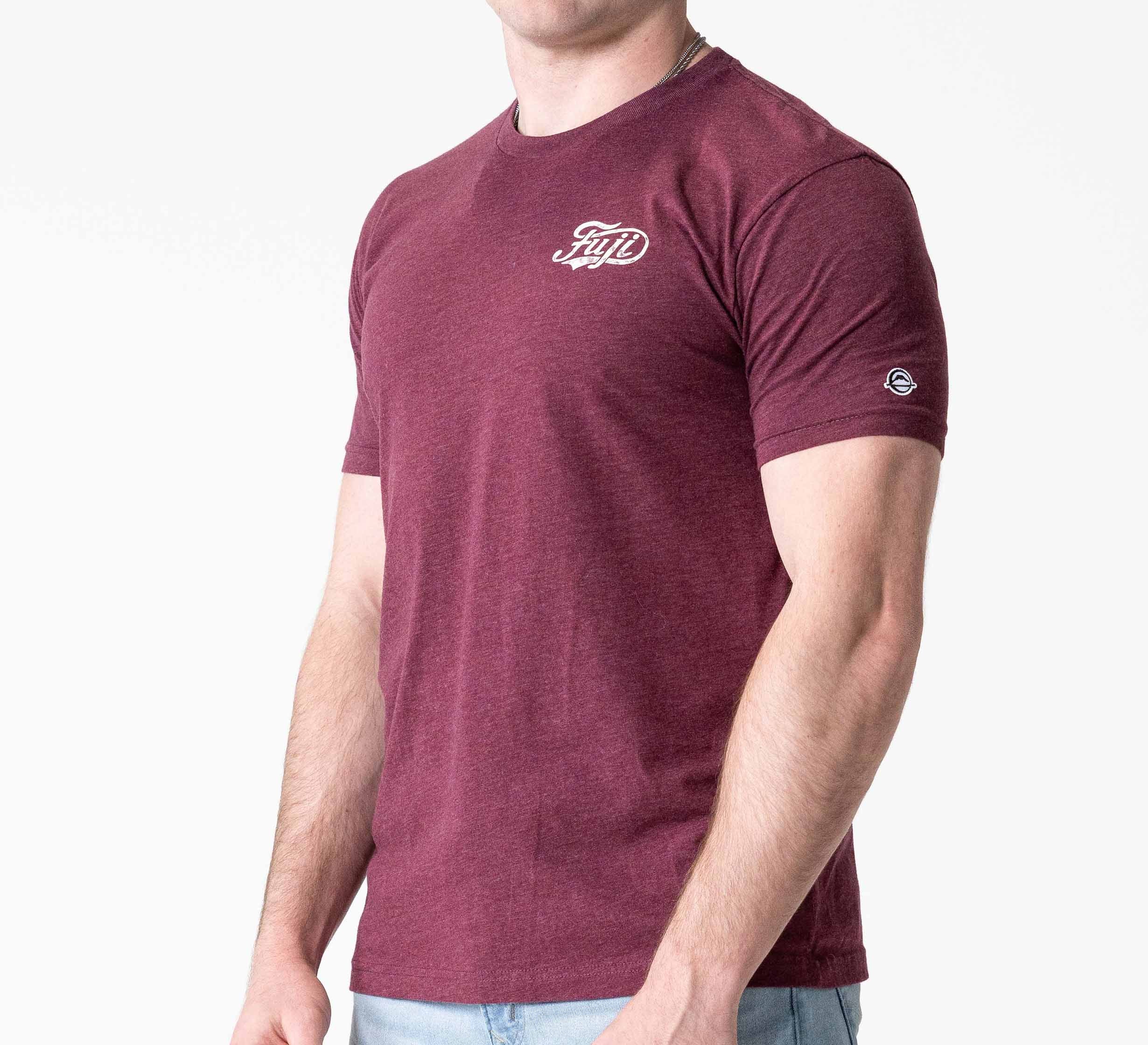 Jiu Jitsu Flow T-Shirt Maroon