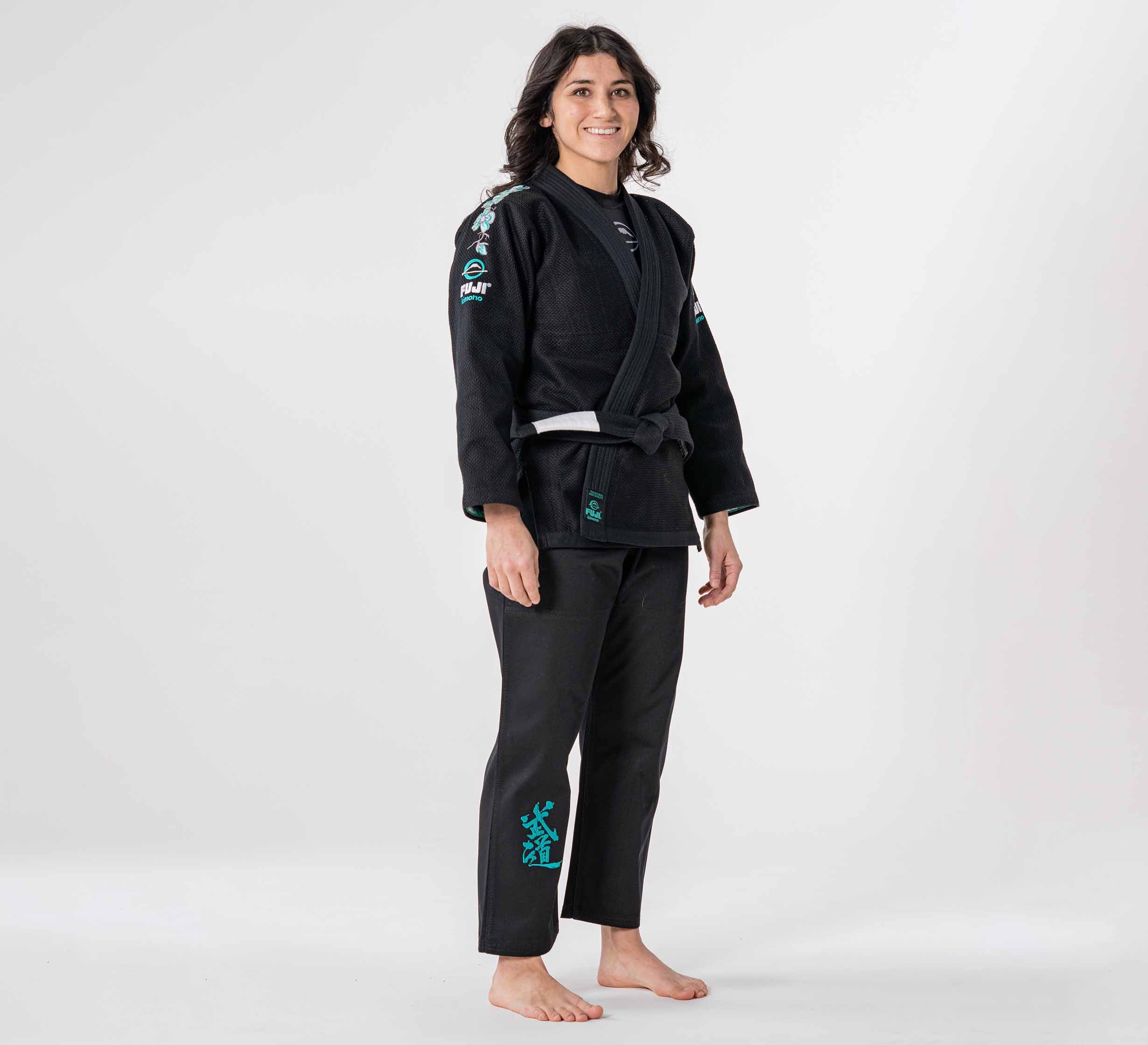 Womens All Around Blossom BJJ Gi Black