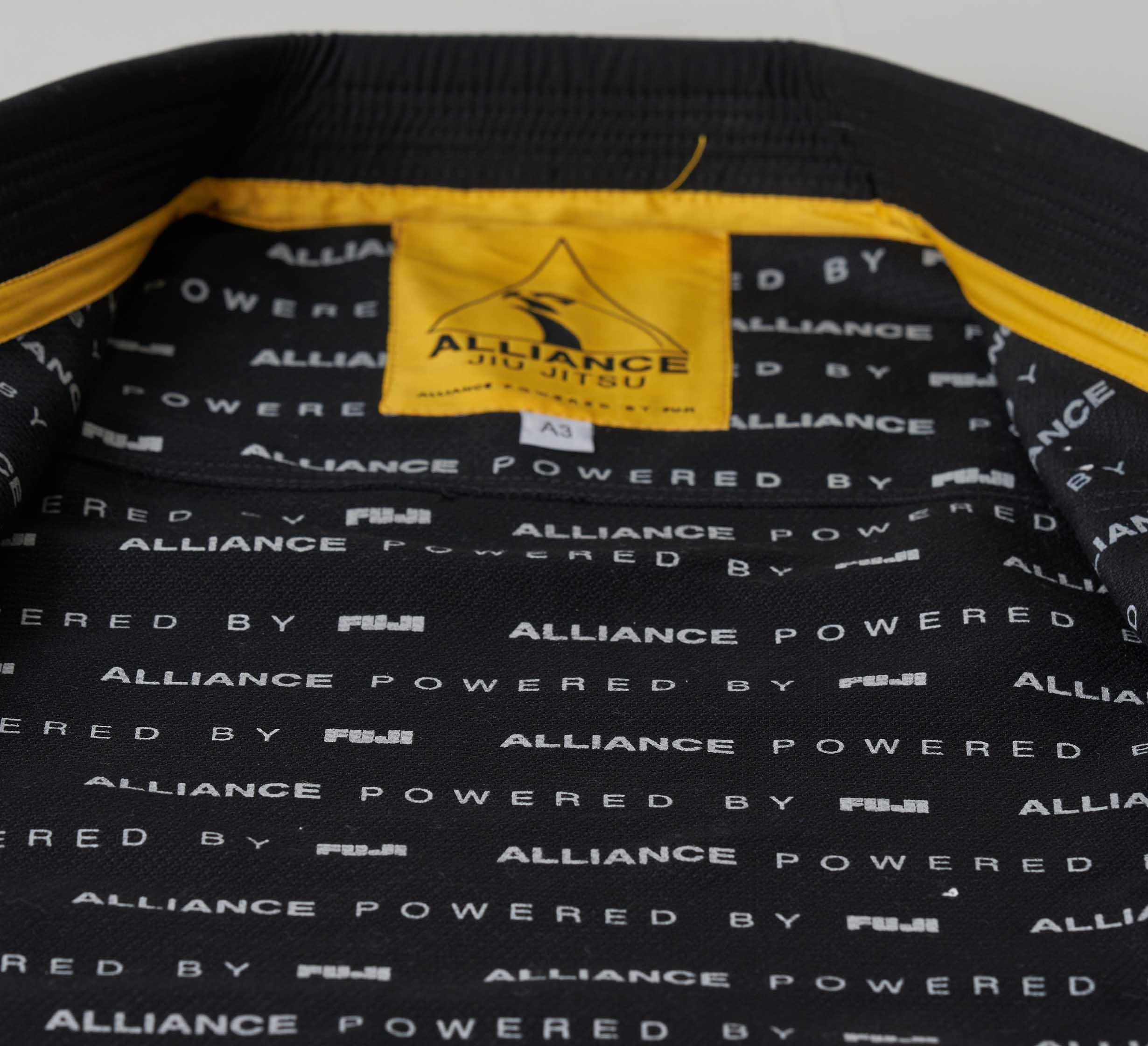 FUJI x Alliance Sekai BJJ Gi Black