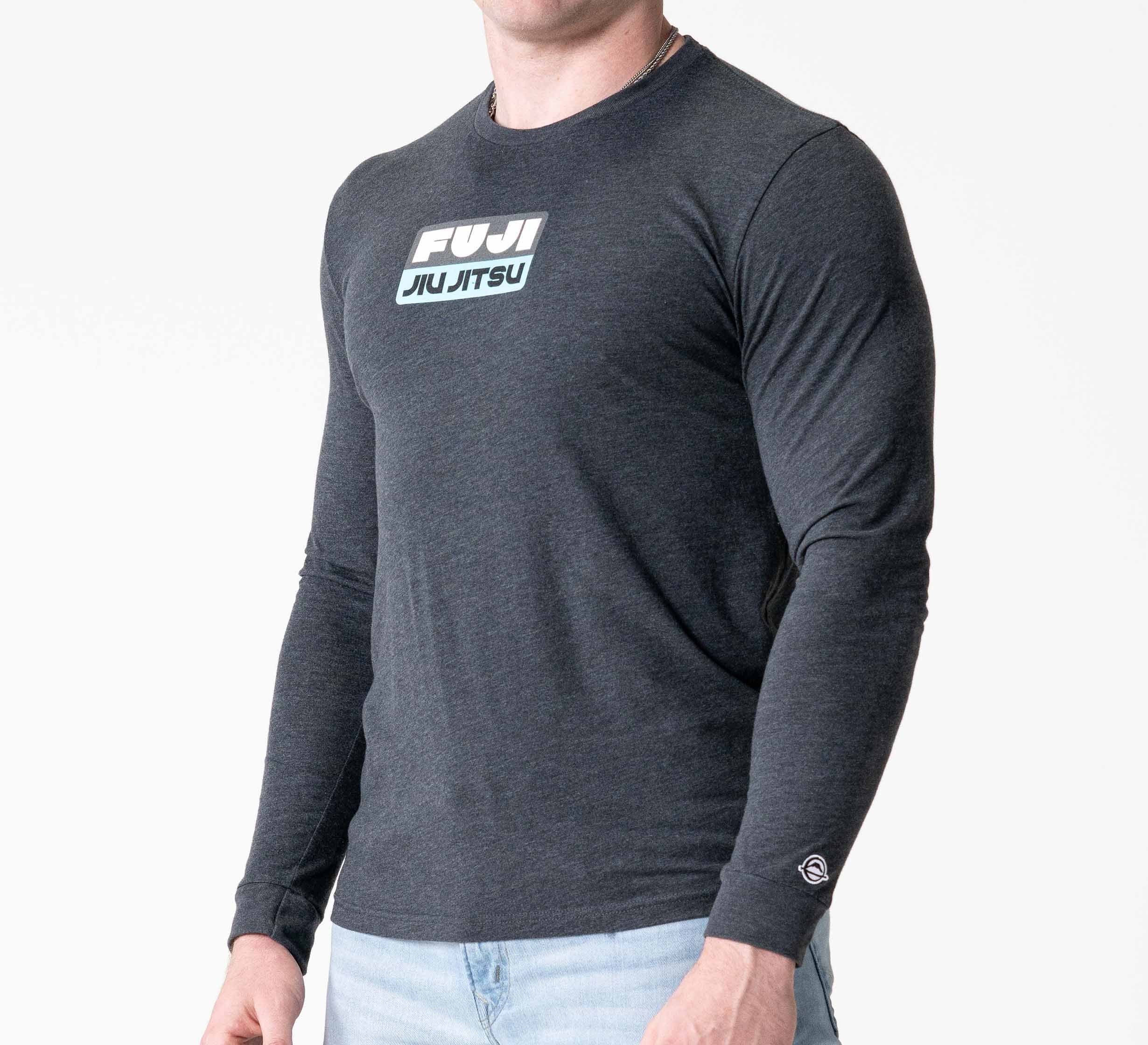 Retro Long Sleeve Shirt Charcoal