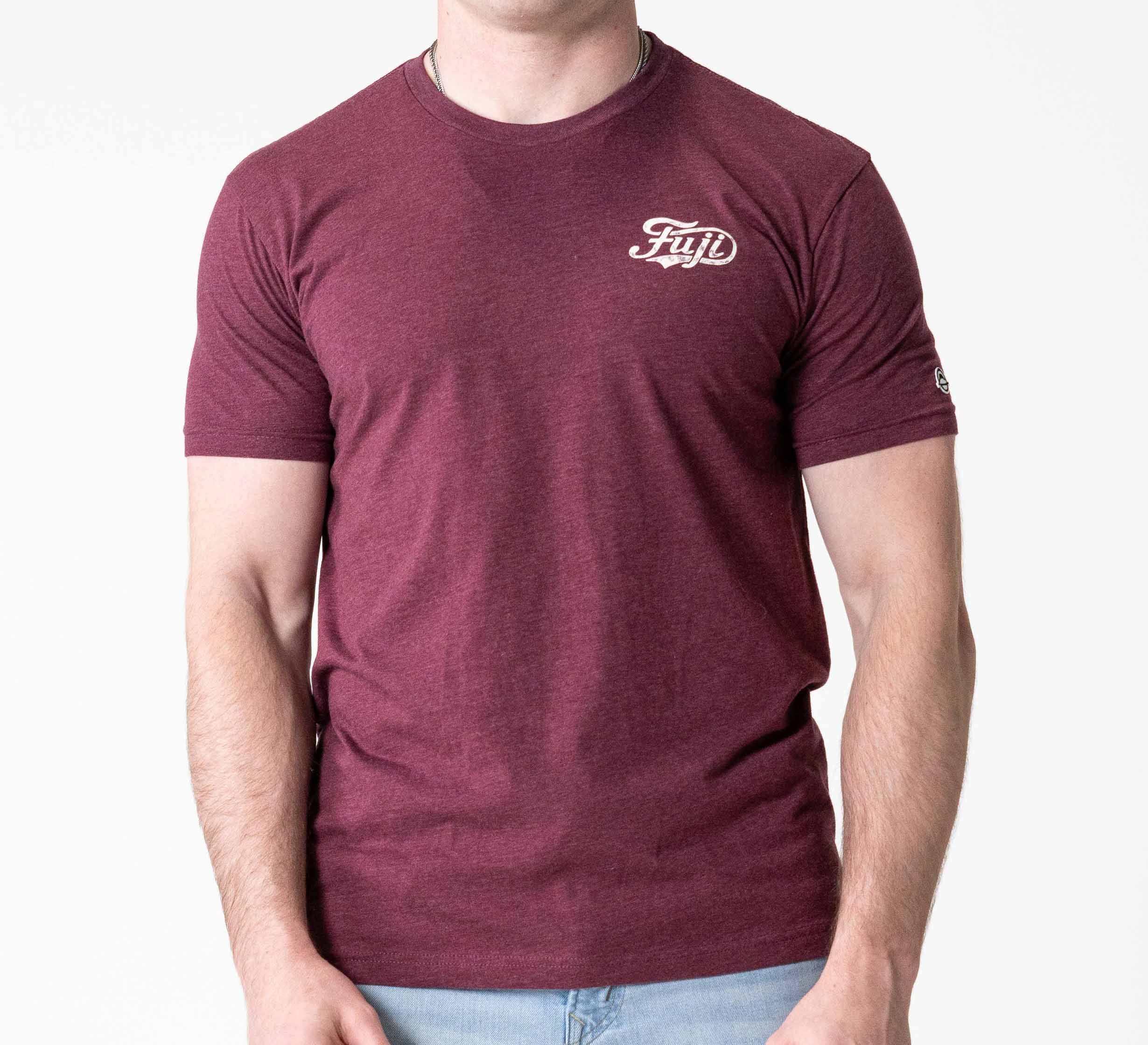 Jiu Jitsu Flow T-Shirt Maroon