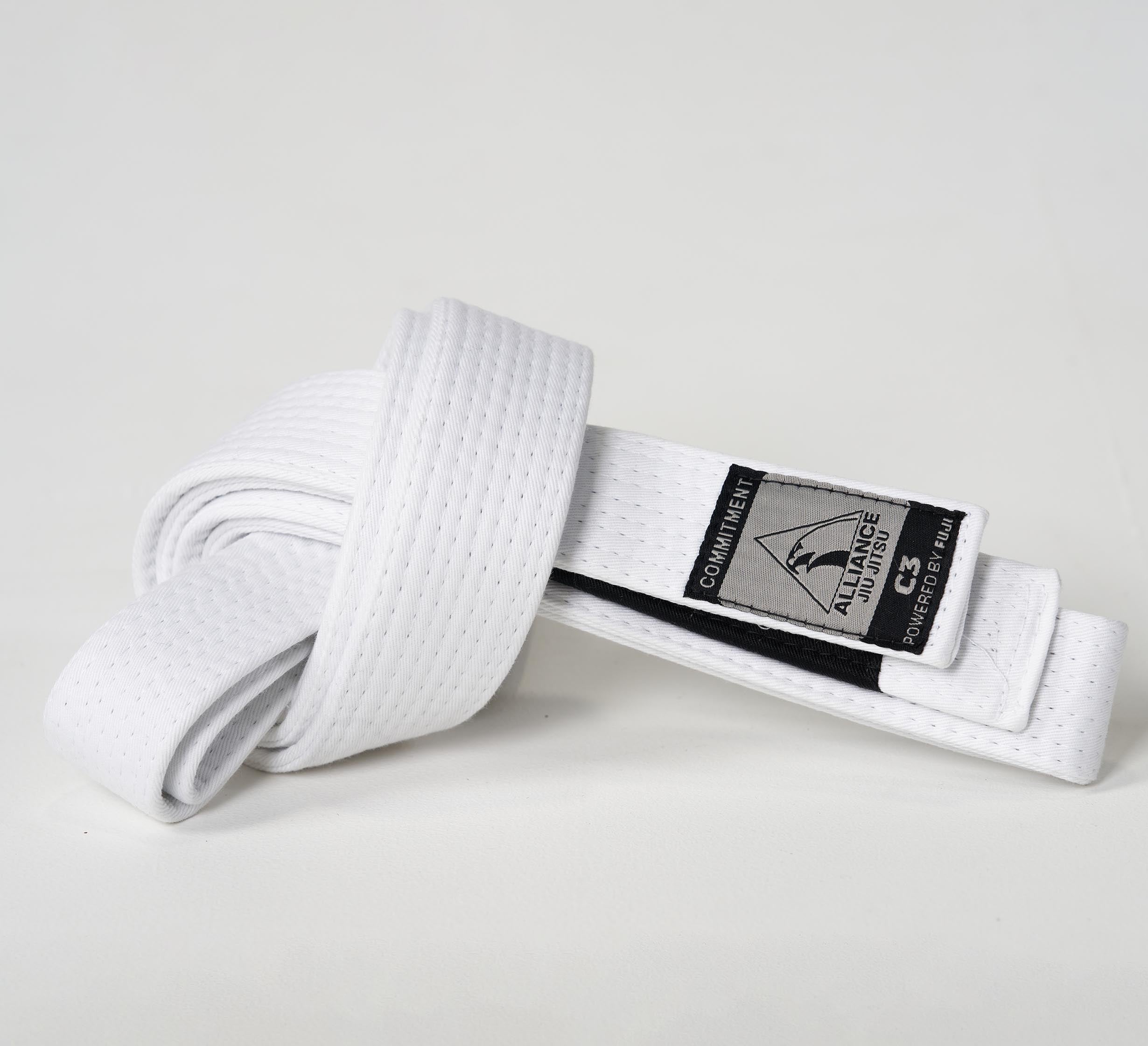 Kids FUJI x Alliance BJJ Belt White