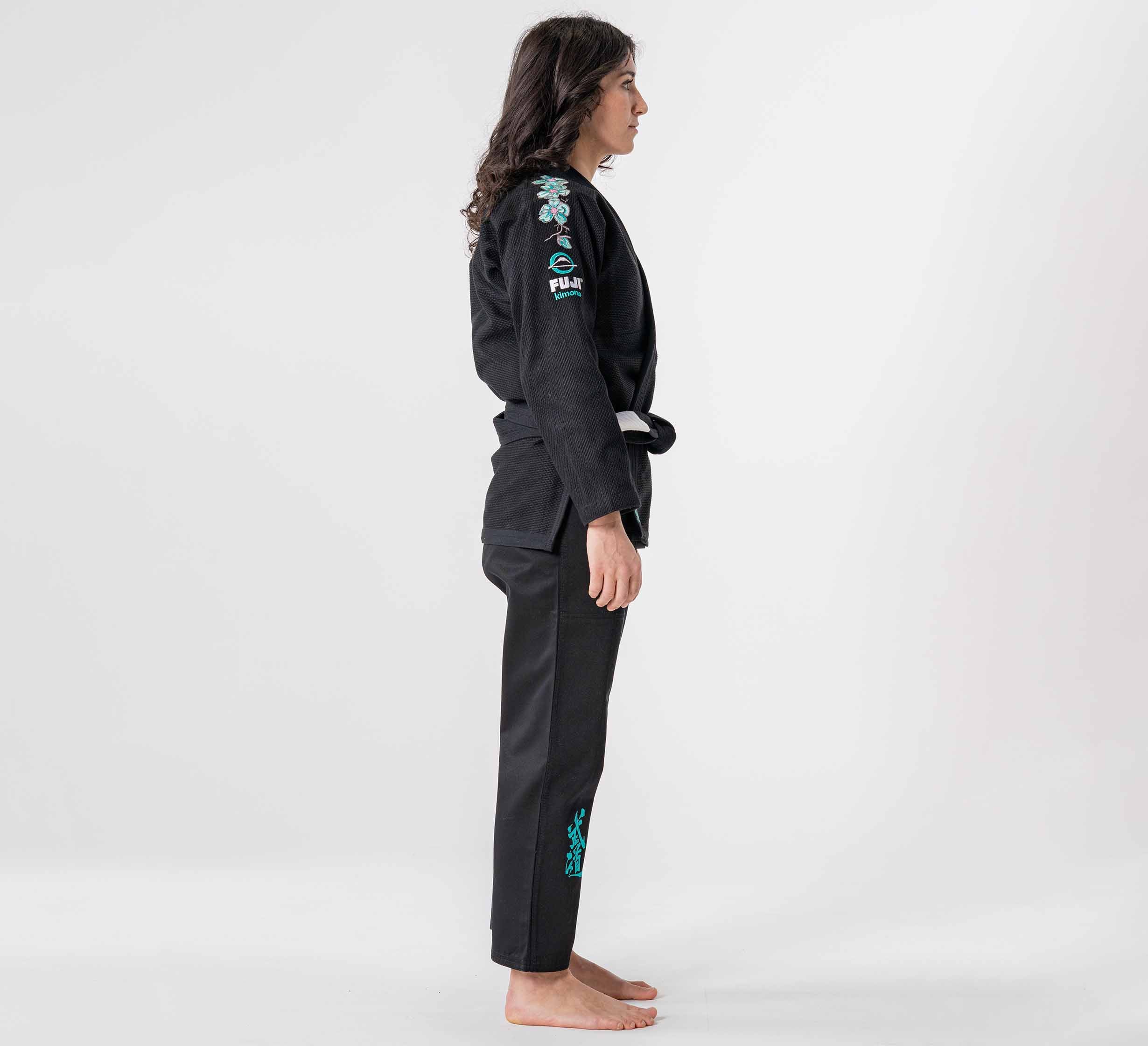 Womens All Around Blossom BJJ Gi Black