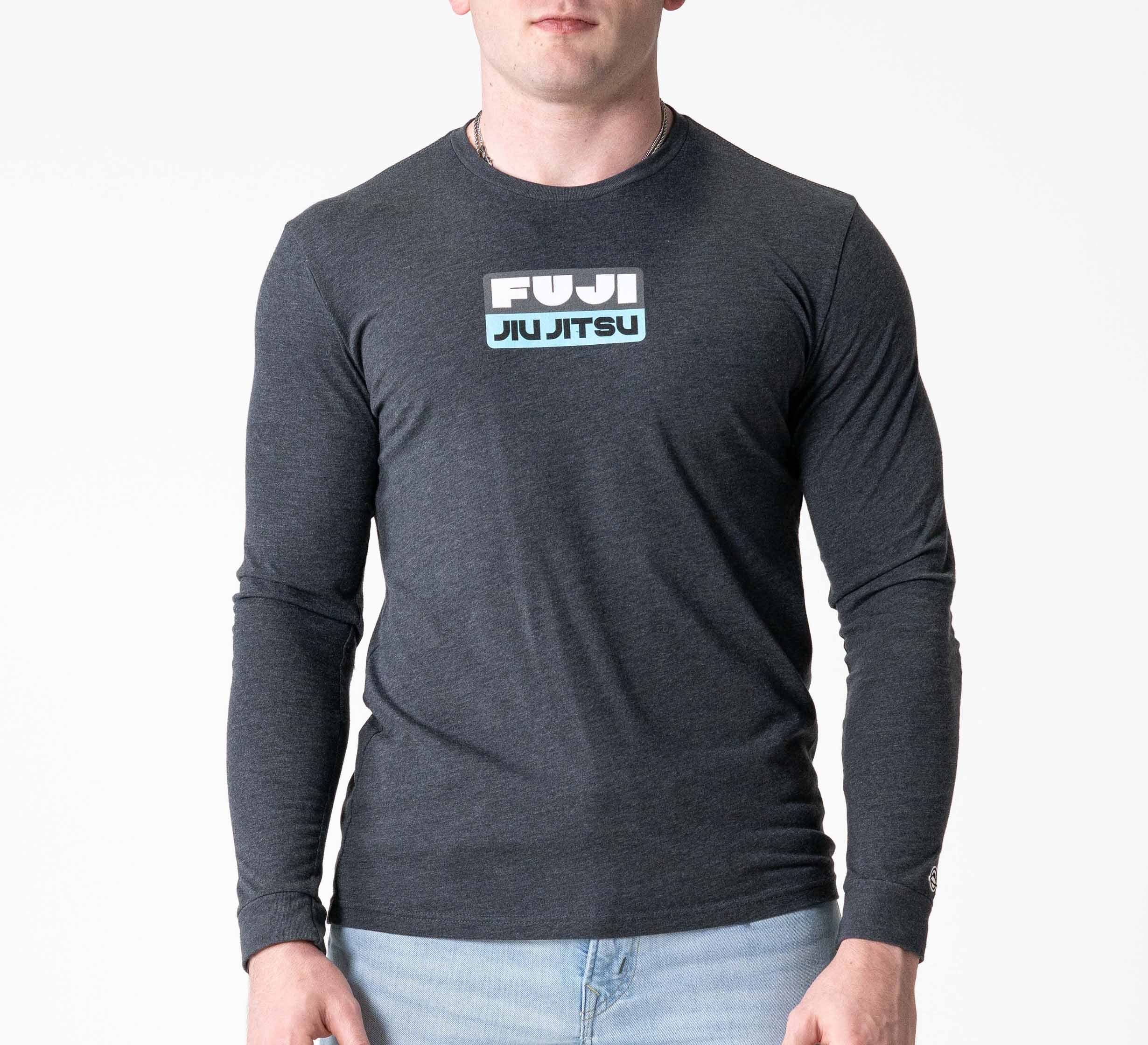 Retro Long Sleeve Shirt Charcoal