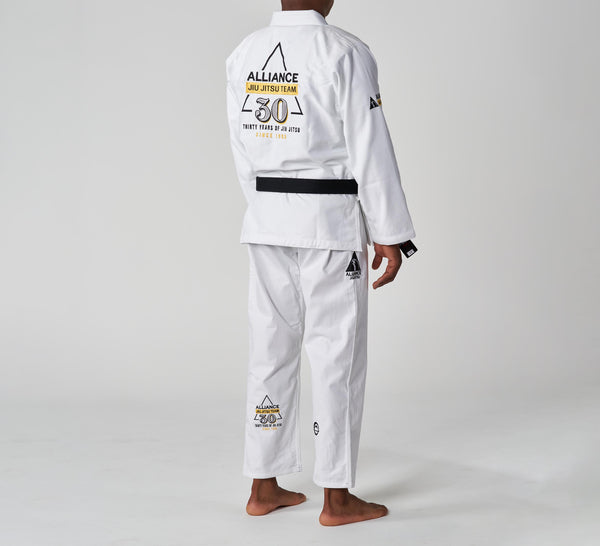 Alliance Limited Edition 30th Anniversary BJJ Gi White