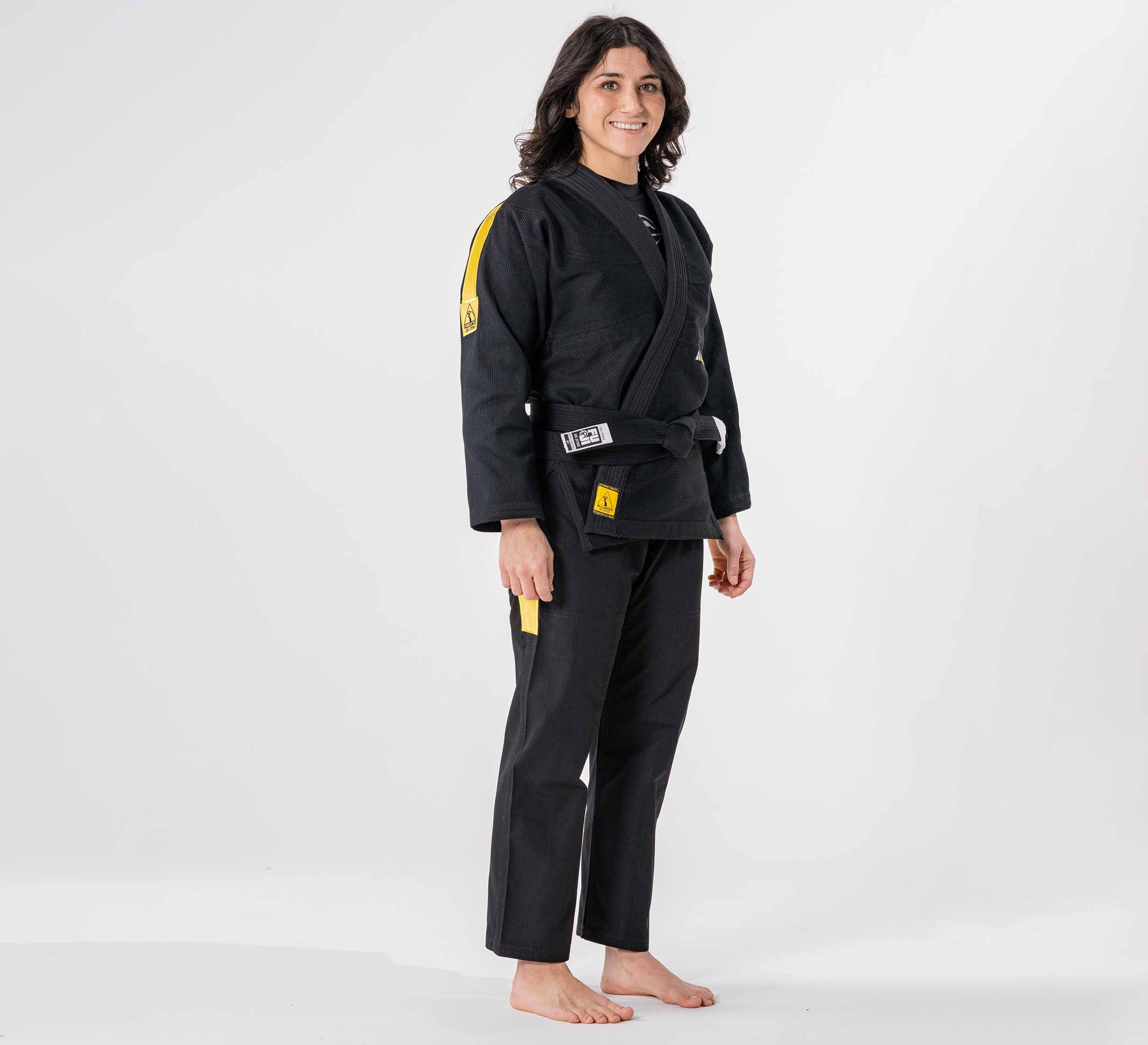 Womens FUJI x Alliance Competition BJJ Gi Black