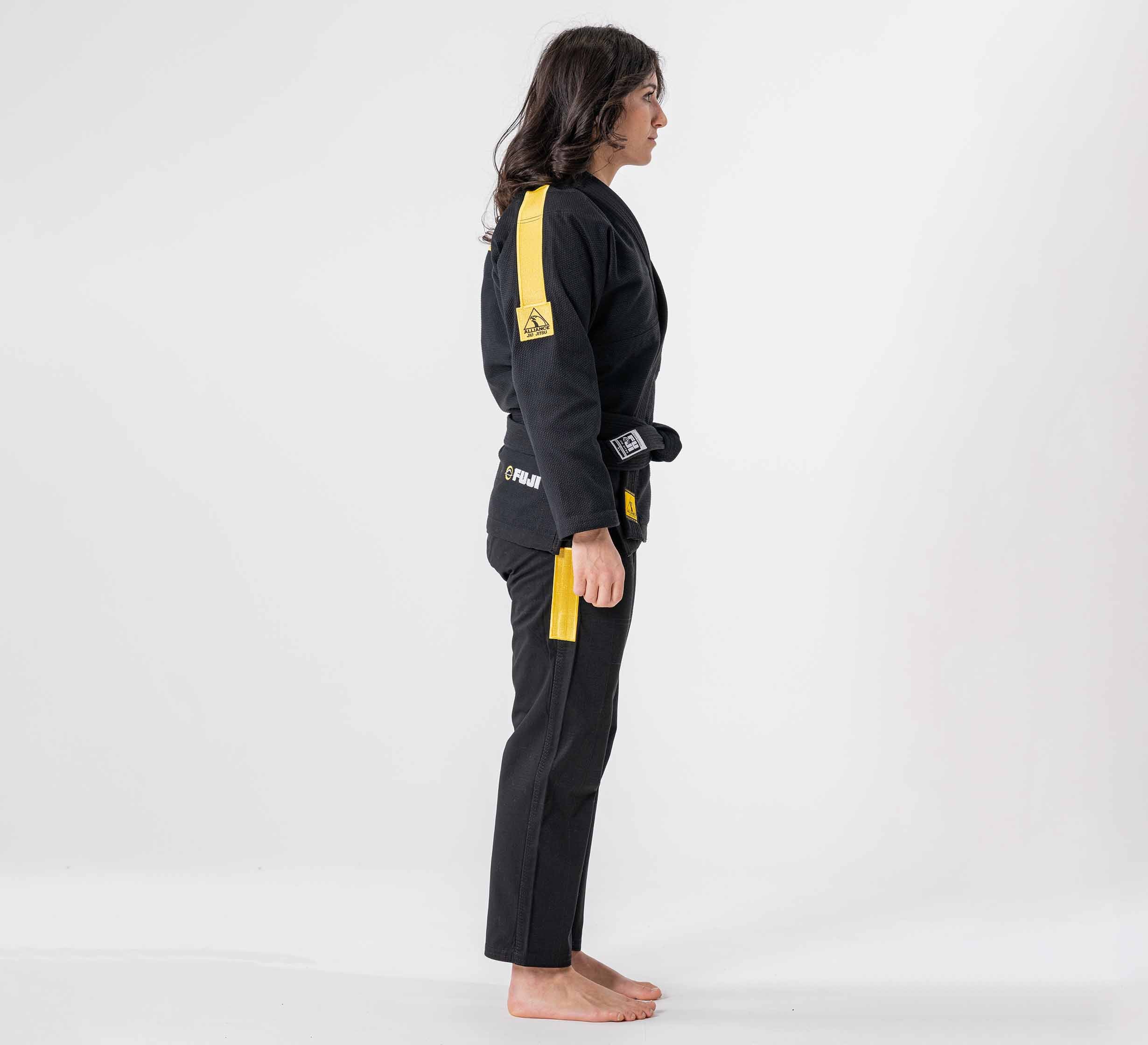 Womens FUJI x Alliance Competition BJJ Gi Black