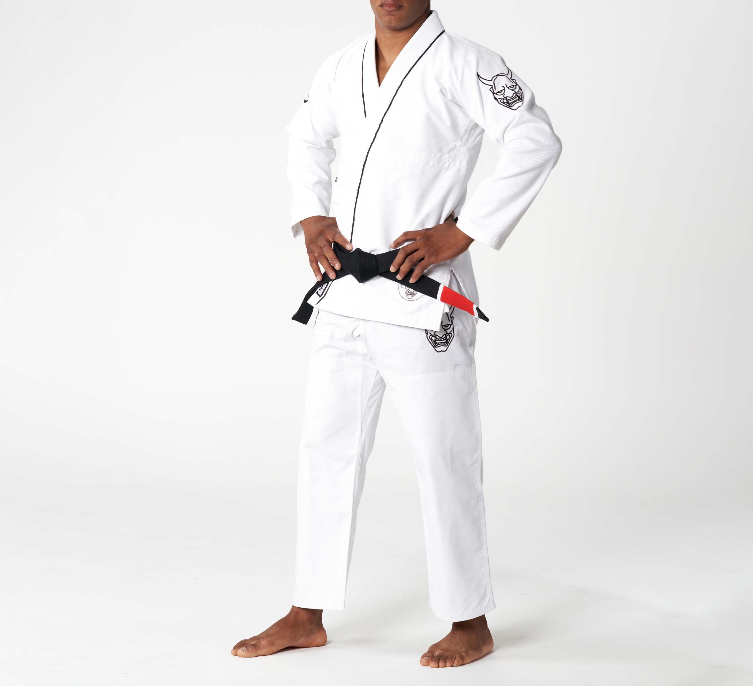 Suparaito BJJ Gi Dark Arts Edition White