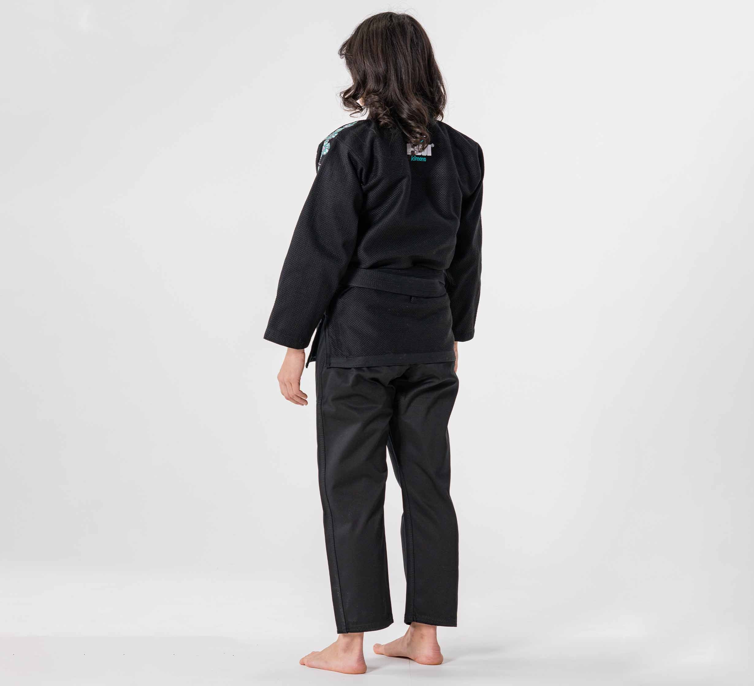 Womens All Around Blossom BJJ Gi Black